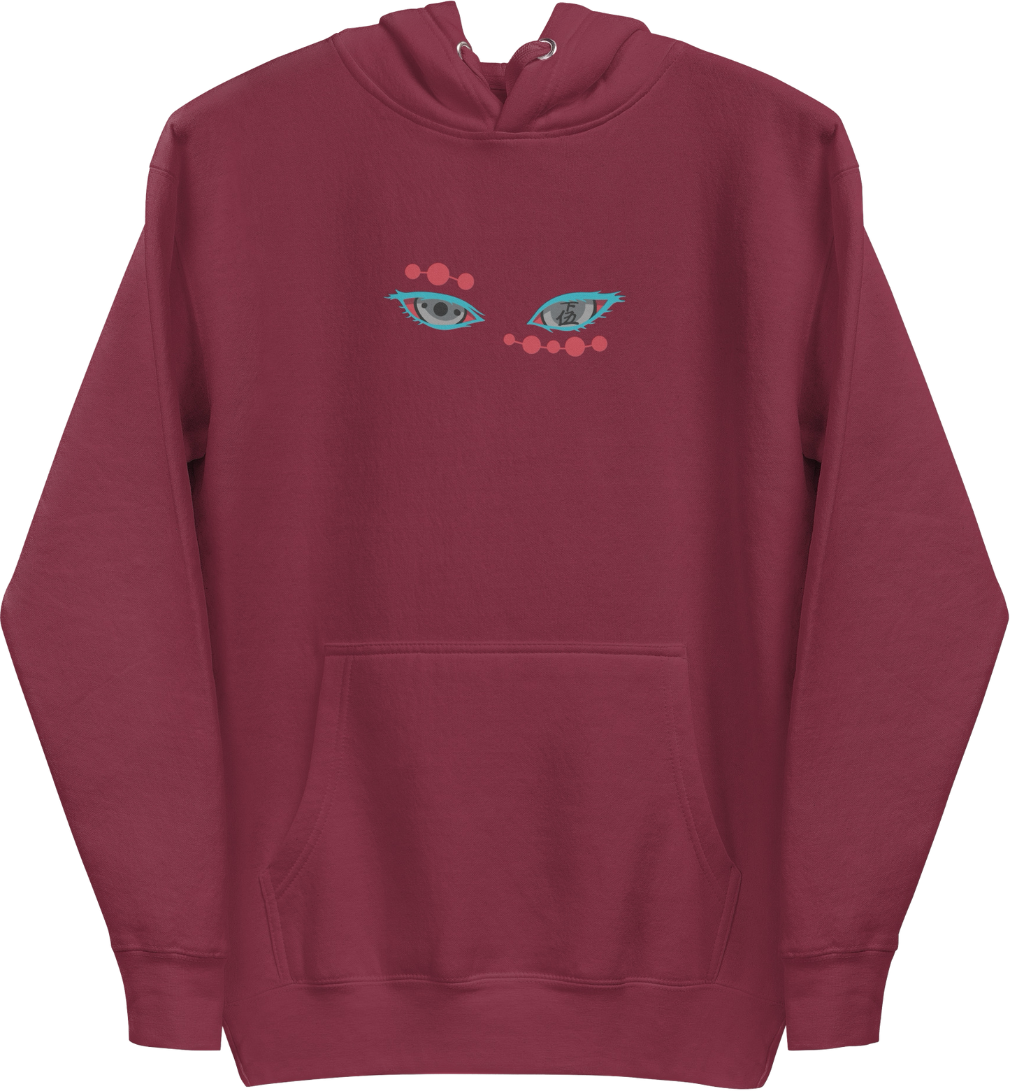 Demon Slayer – Lower 5 (Rui) Kapuzenpullover (bestickt)