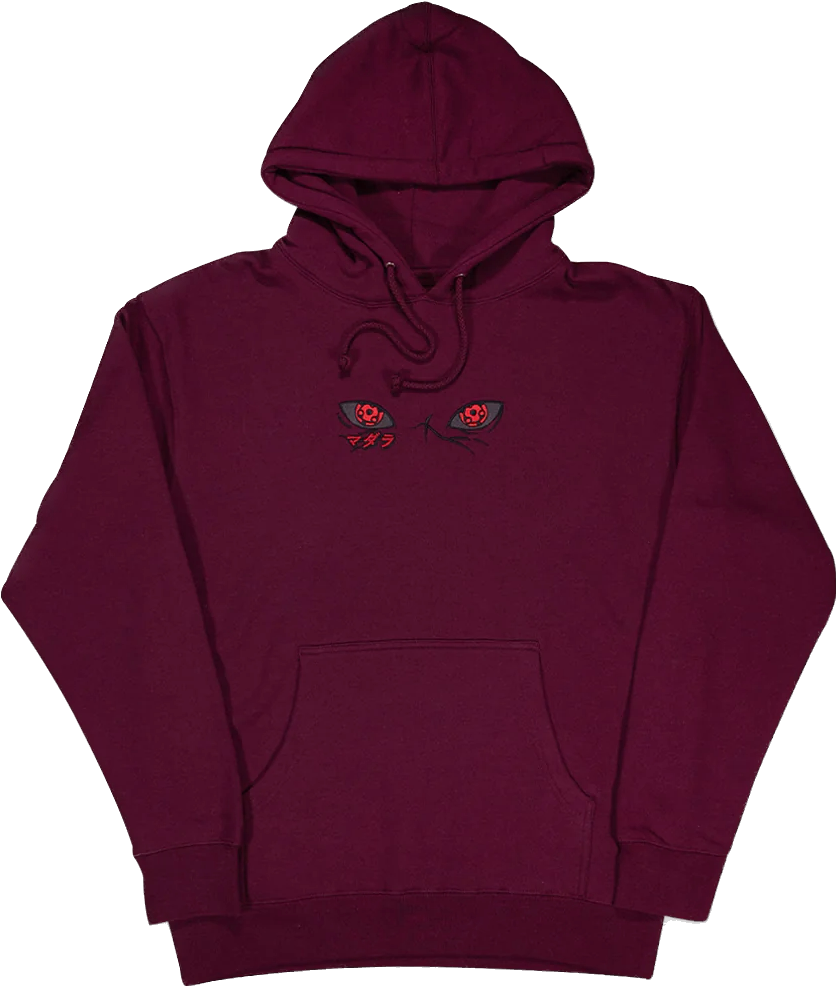 Sweat à capuche Naruto-Madara Rebirth (brodé)