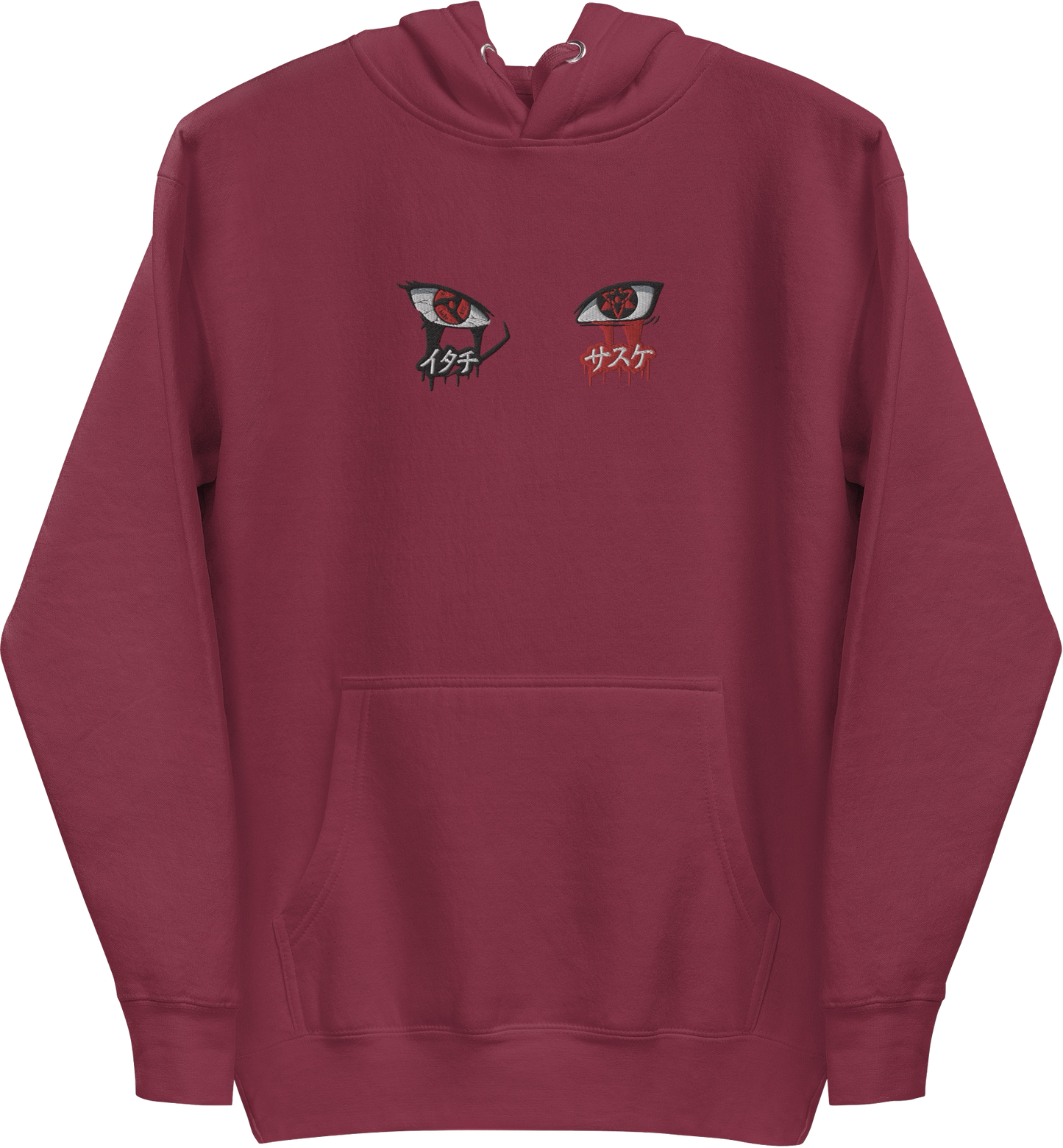 Hidden Leaf Shinobi - Black Flame Prodigy Avenger Ninja Blood Brothers Hoodie (Embroidered)