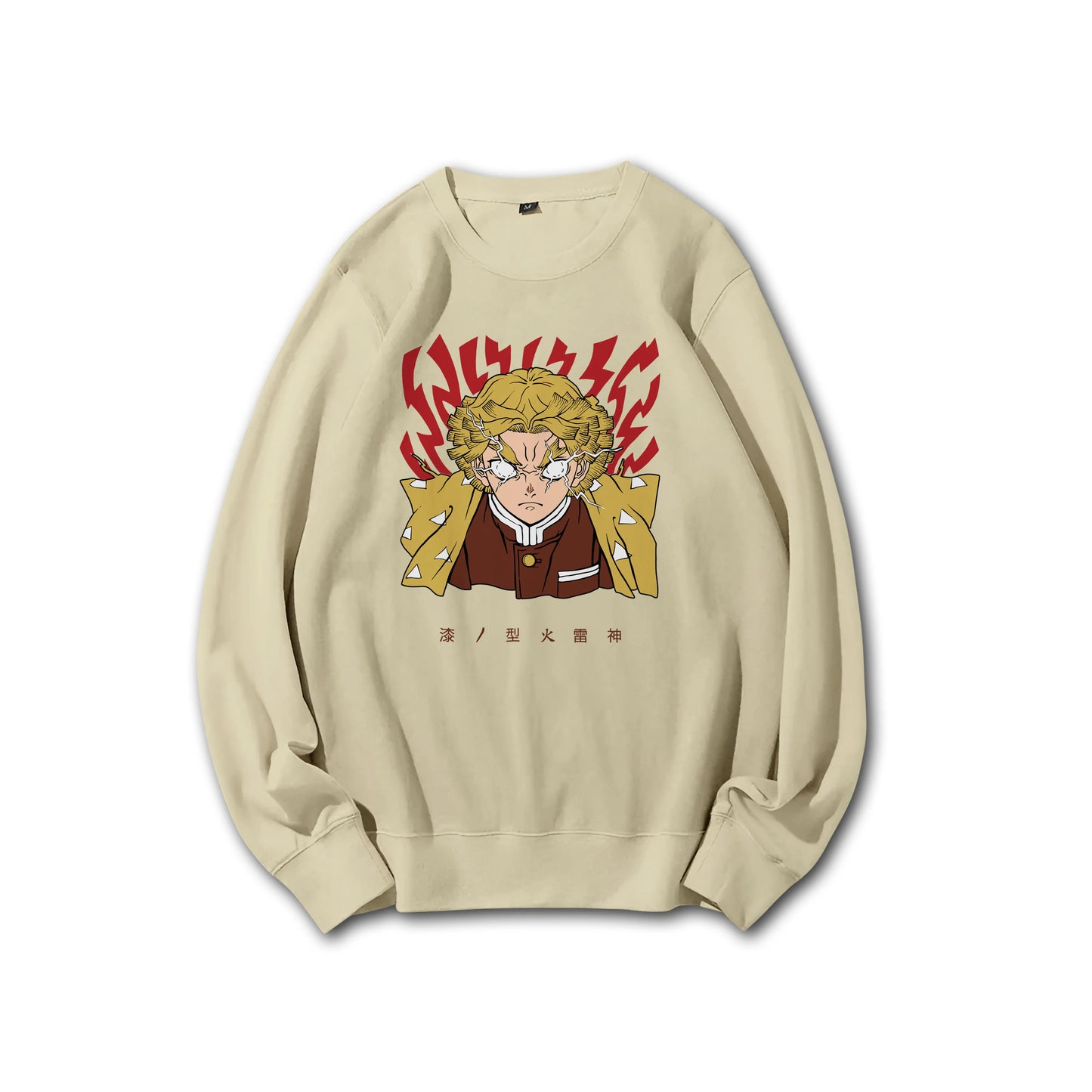 Blade of the Demon Hunters Zenitsu's Rage V2 Sweatshirt