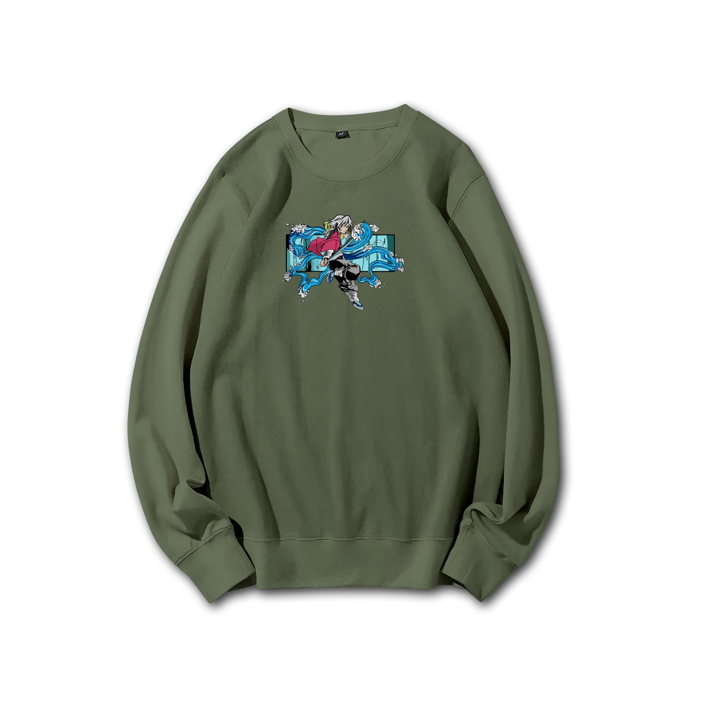 Blade of the Demon Hunters Giyu Tomiyoka Water Dragon Sweatshirt