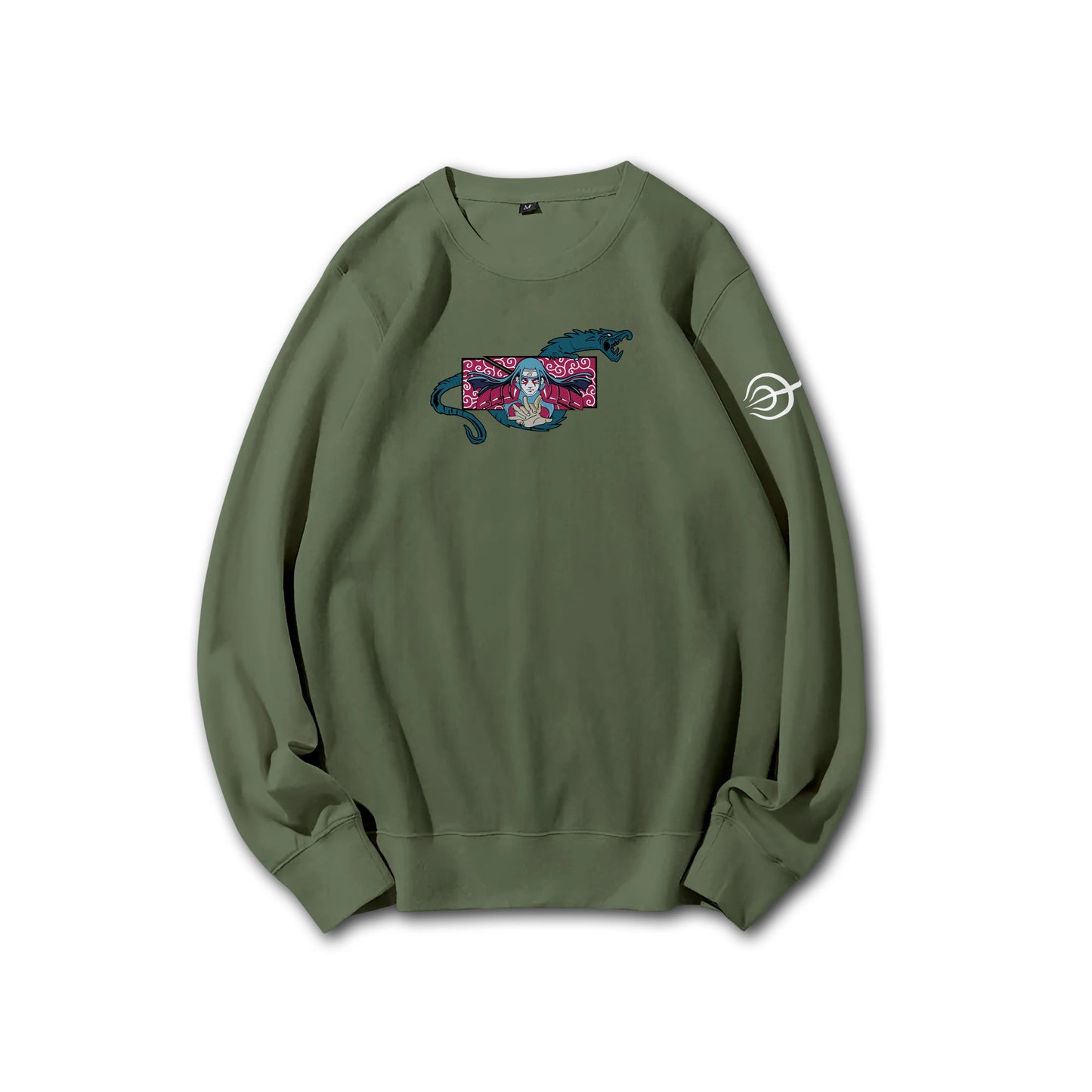 Hidden Leaf Shinobi Hashirama Senju Wood Dragon Sweatshirt