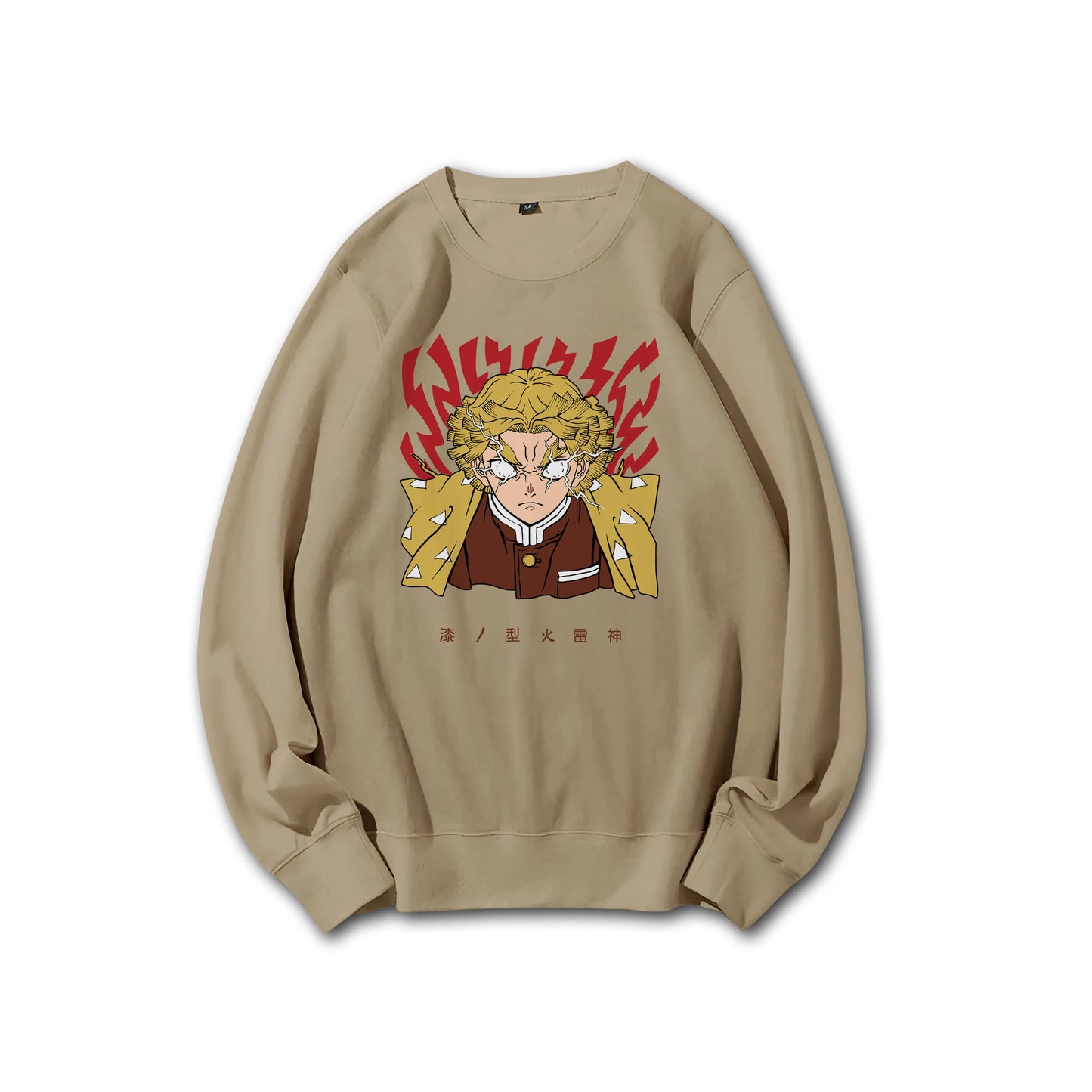 Blade of the Demon Hunters Zenitsu's Rage V2 Sweatshirt