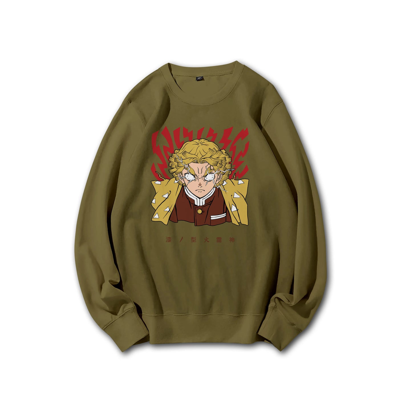 Blade of the Demon Hunters Zenitsu's Rage V2 Sweatshirt