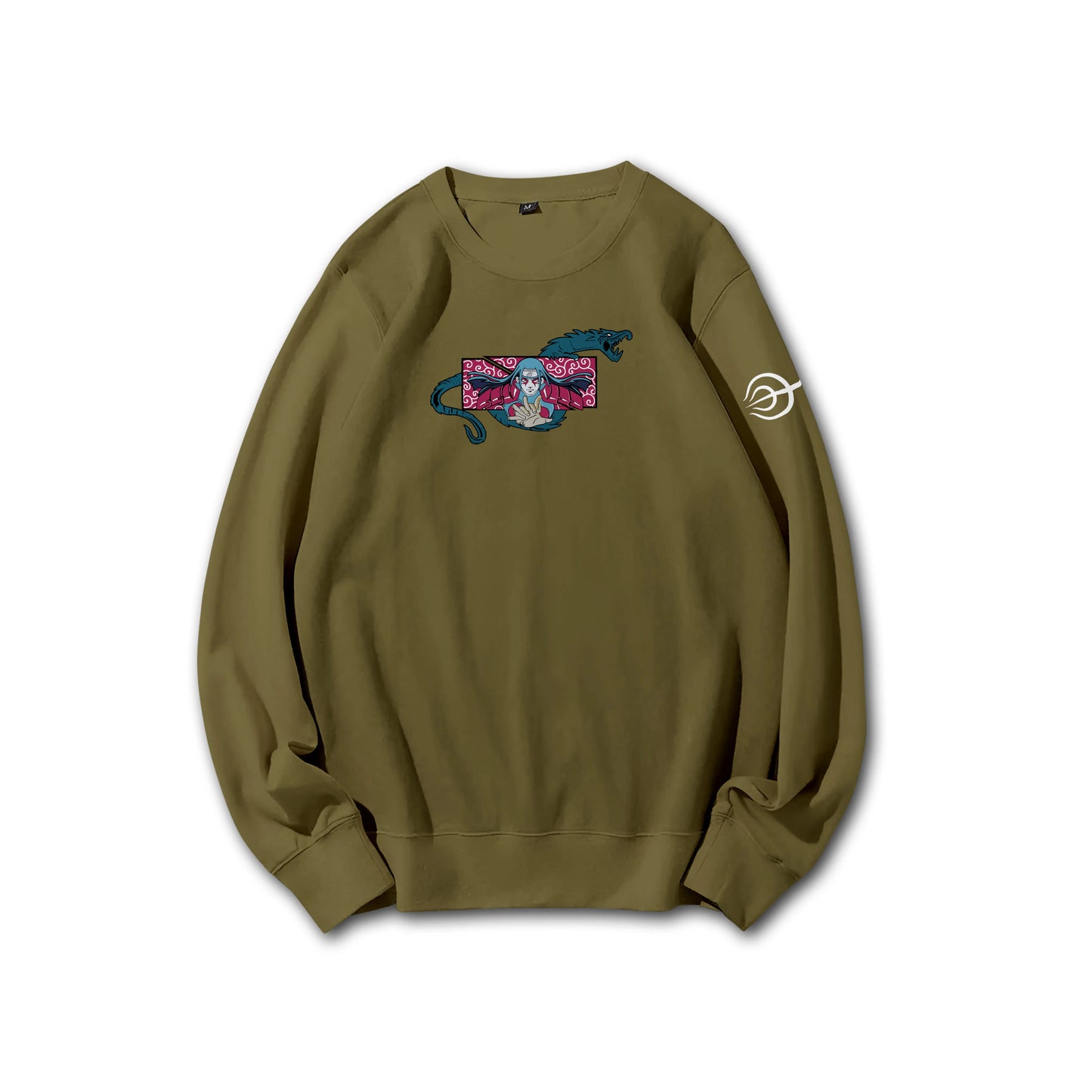 Hidden Leaf Shinobi Hashirama Senju Wood Dragon Sweatshirt