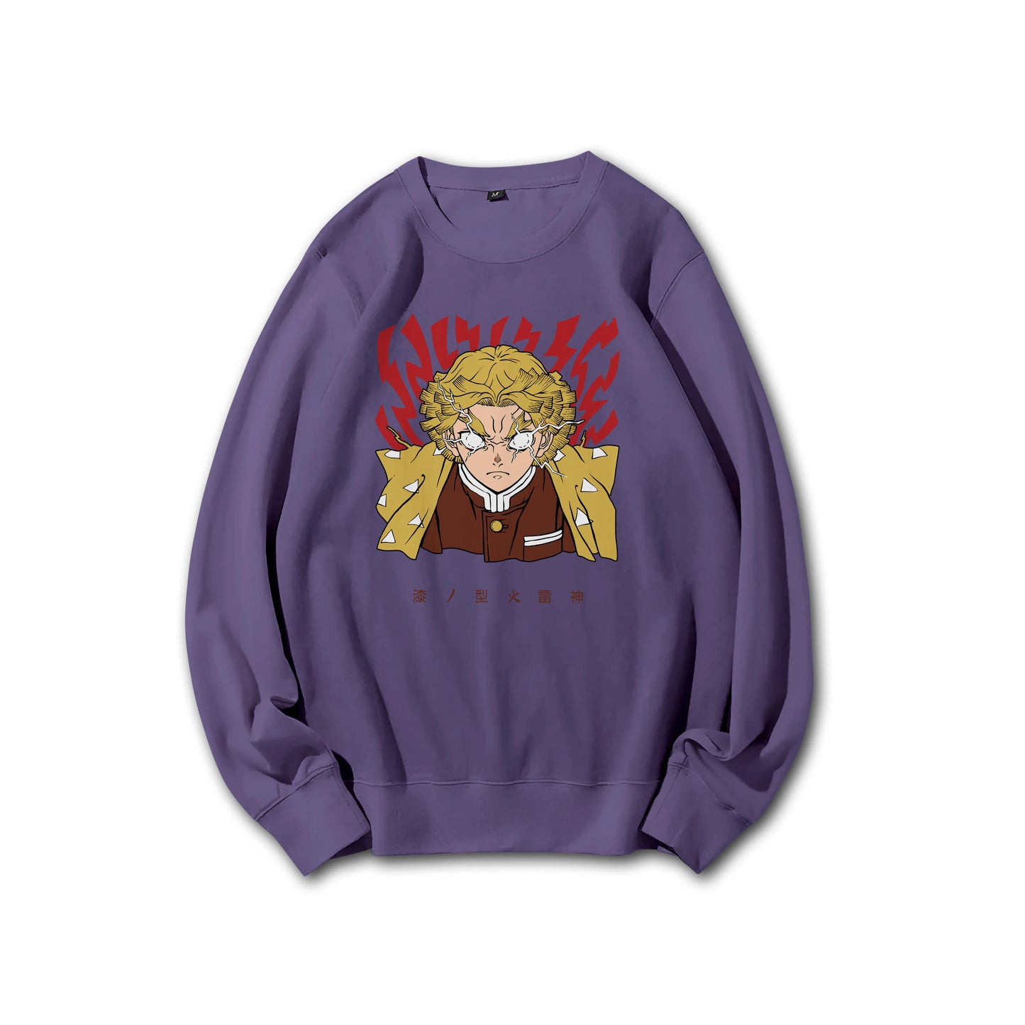 Blade of the Demon Hunters Zenitsu's Rage V2 Sweatshirt