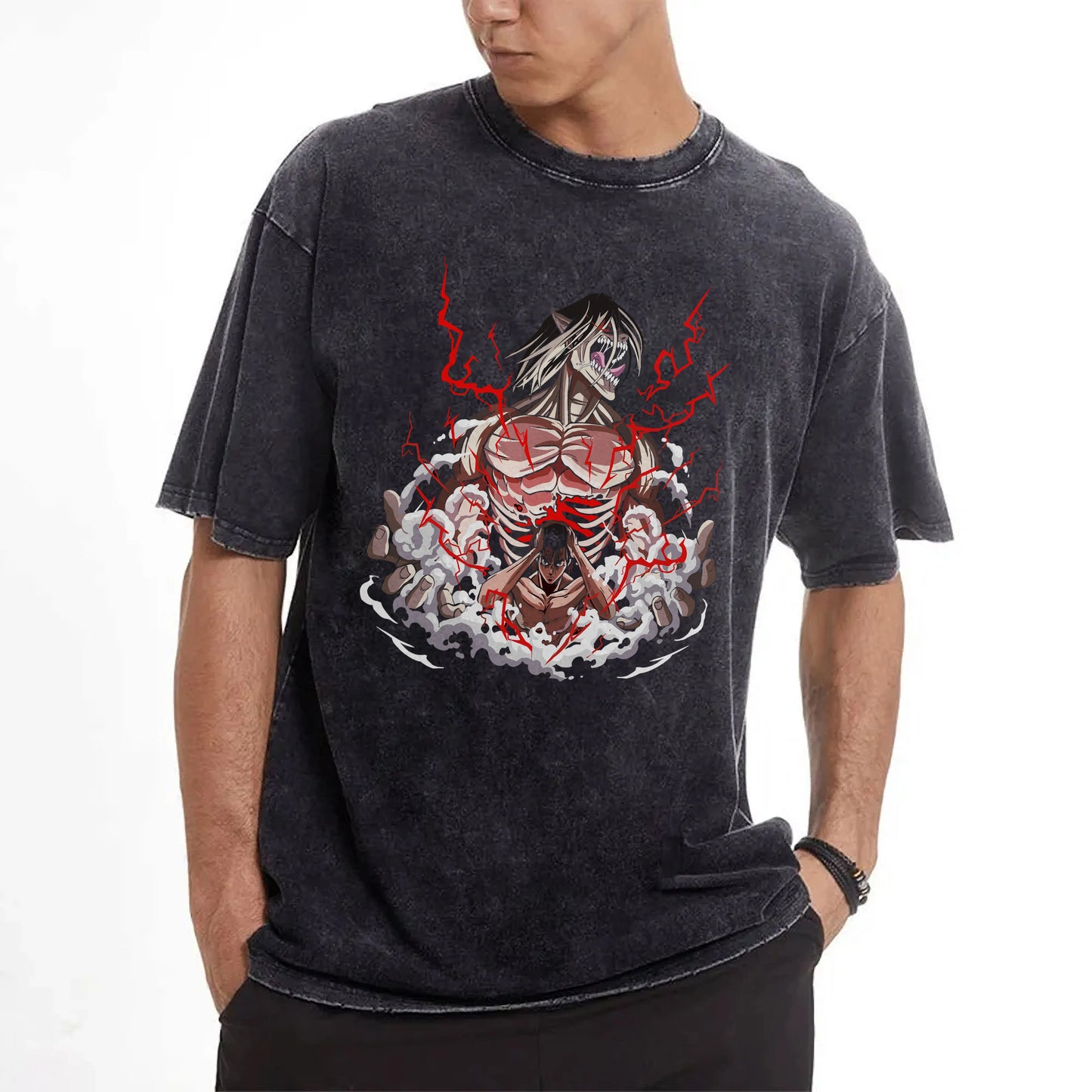 Titan Siege Eren Yeager Attack Titan V3 T-Shirt