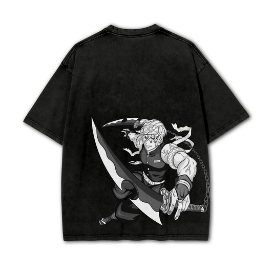 Blade of the Demon Hunters Uzui Tengen V3 Vintage T Shirt