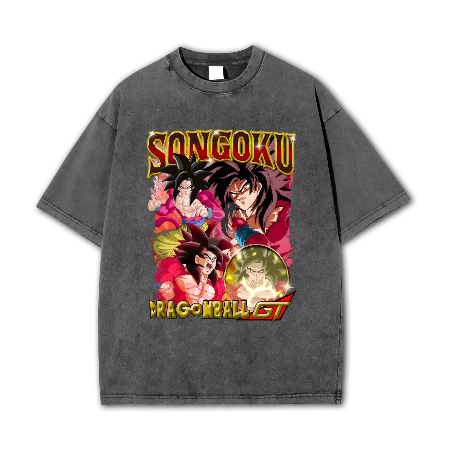Saiyan Legacy GT Goku Vintage T Shirt
