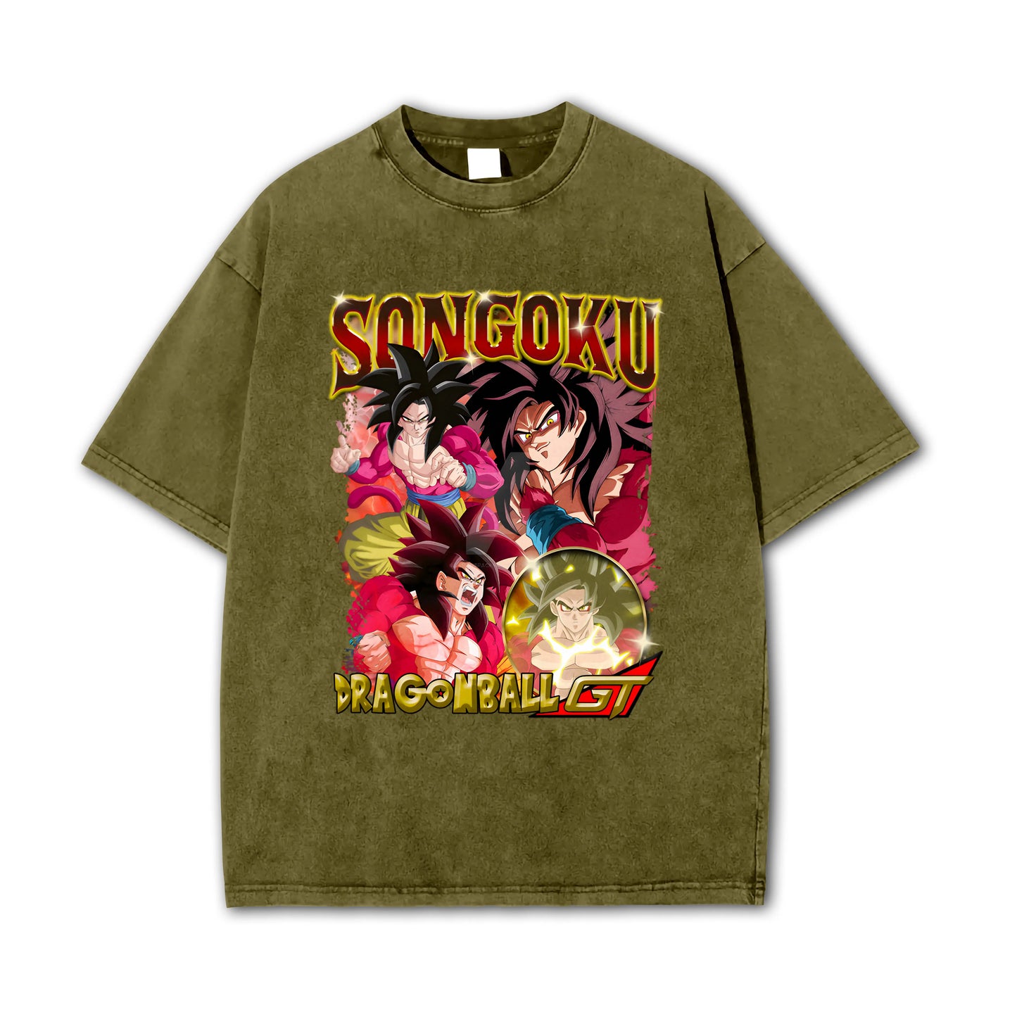 Saiyan Legacy GT Goku Vintage T Shirt