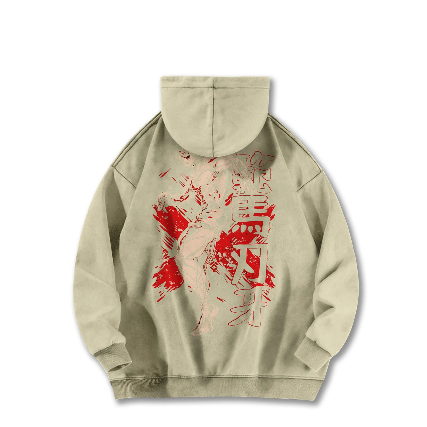 Ultimate Grappler Hanma V7 Vintage Hoodie