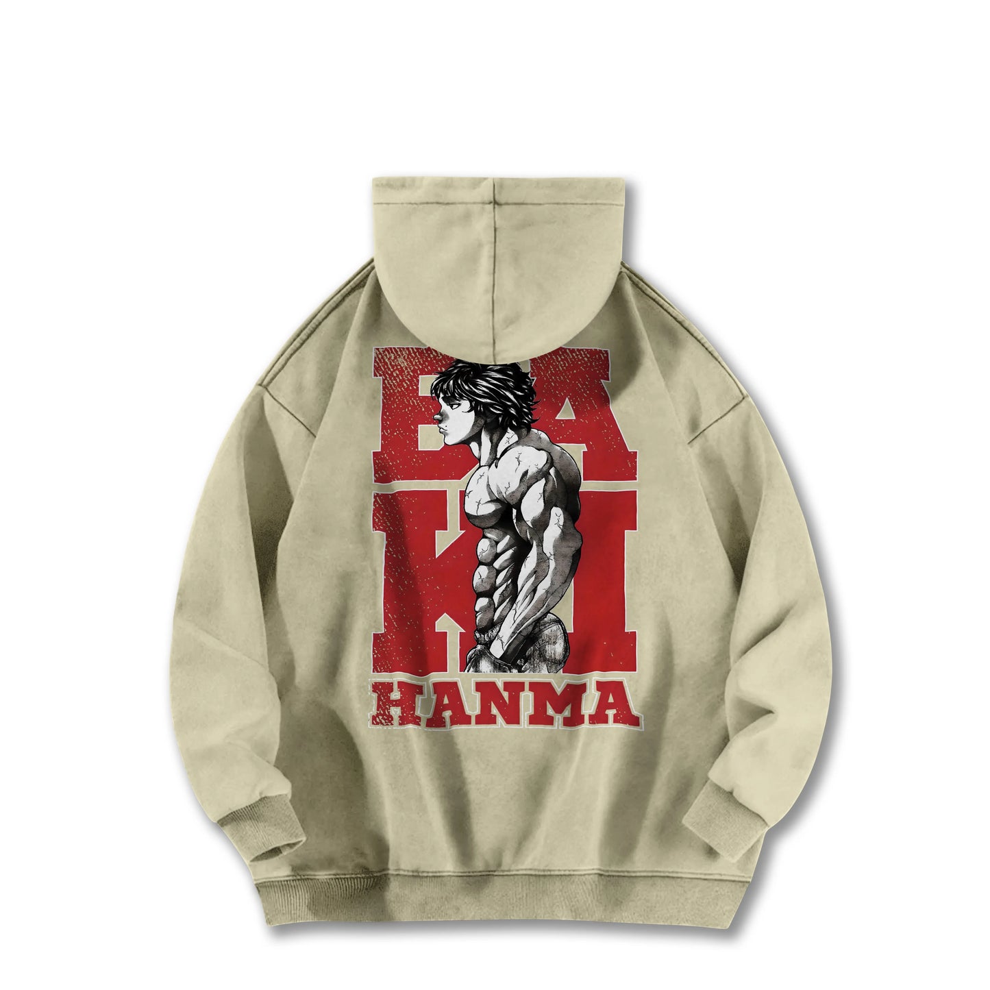 Ultimate Grappler Hanma V11 Vintage Hoodie