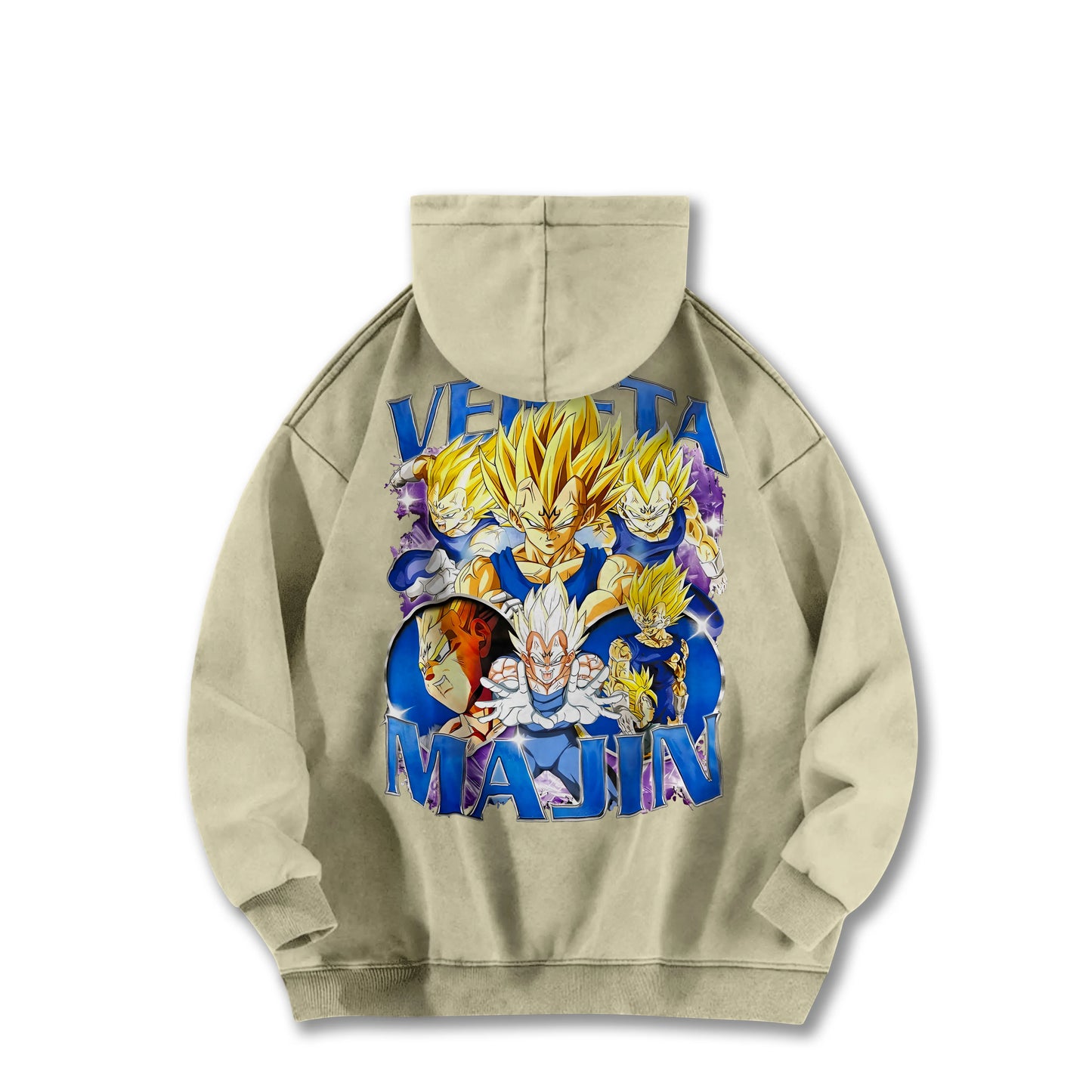 Saiyan Legacy Z Majin Vegeta Vintage Hoodie