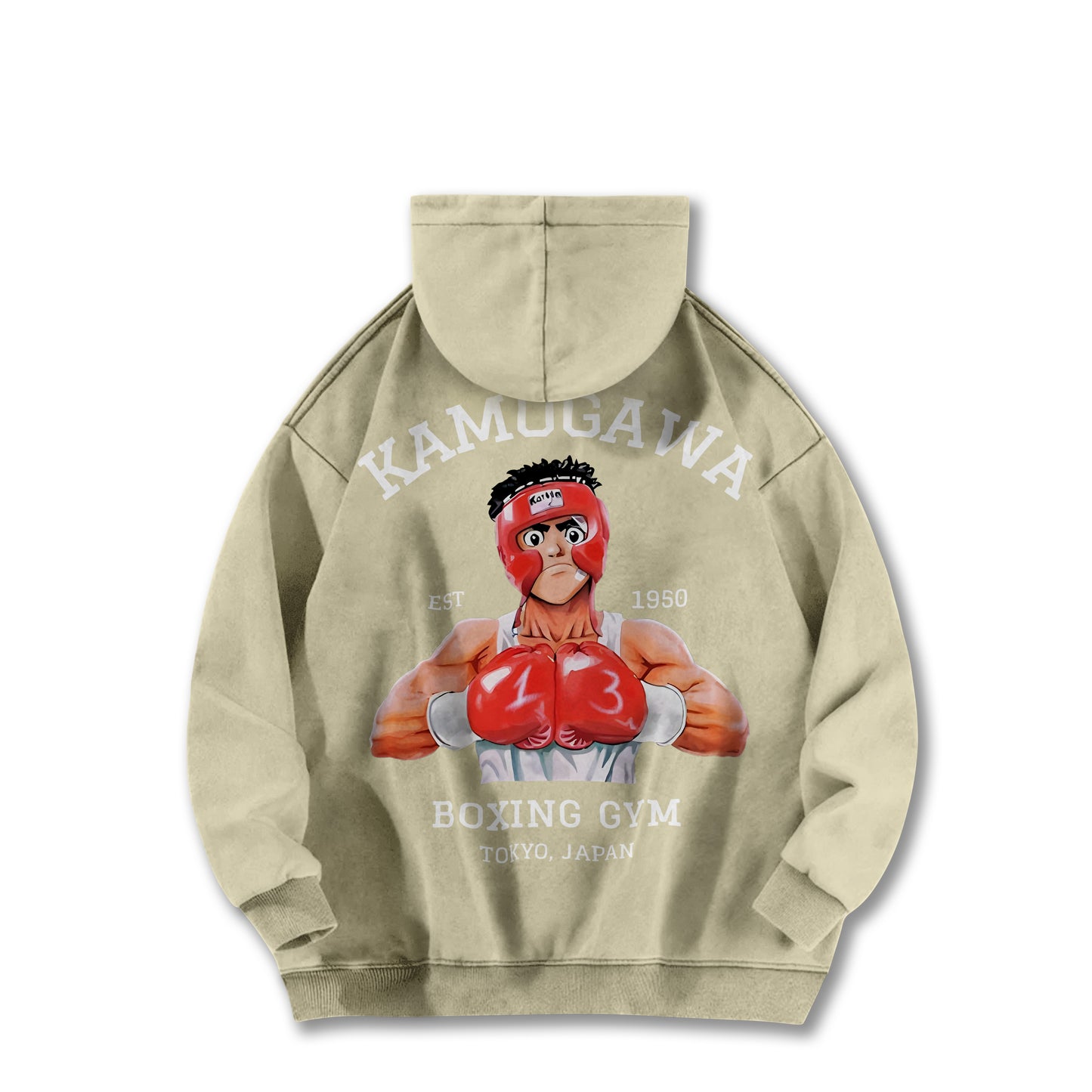 Fighting Spirit Kamogawa Boxing Gym Vintage Hoodie