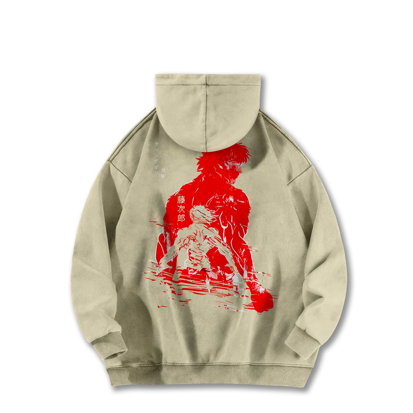 Ultimate Grappler Hanma V13 Vintage Hoodie