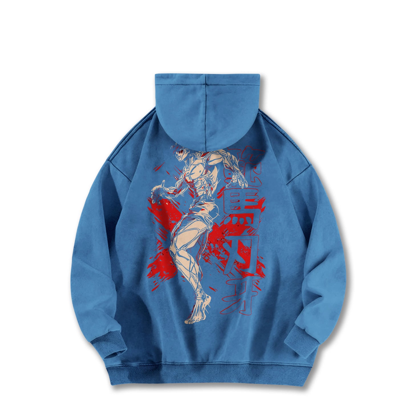 Ultimate Grappler Hanma V7 Vintage Hoodie