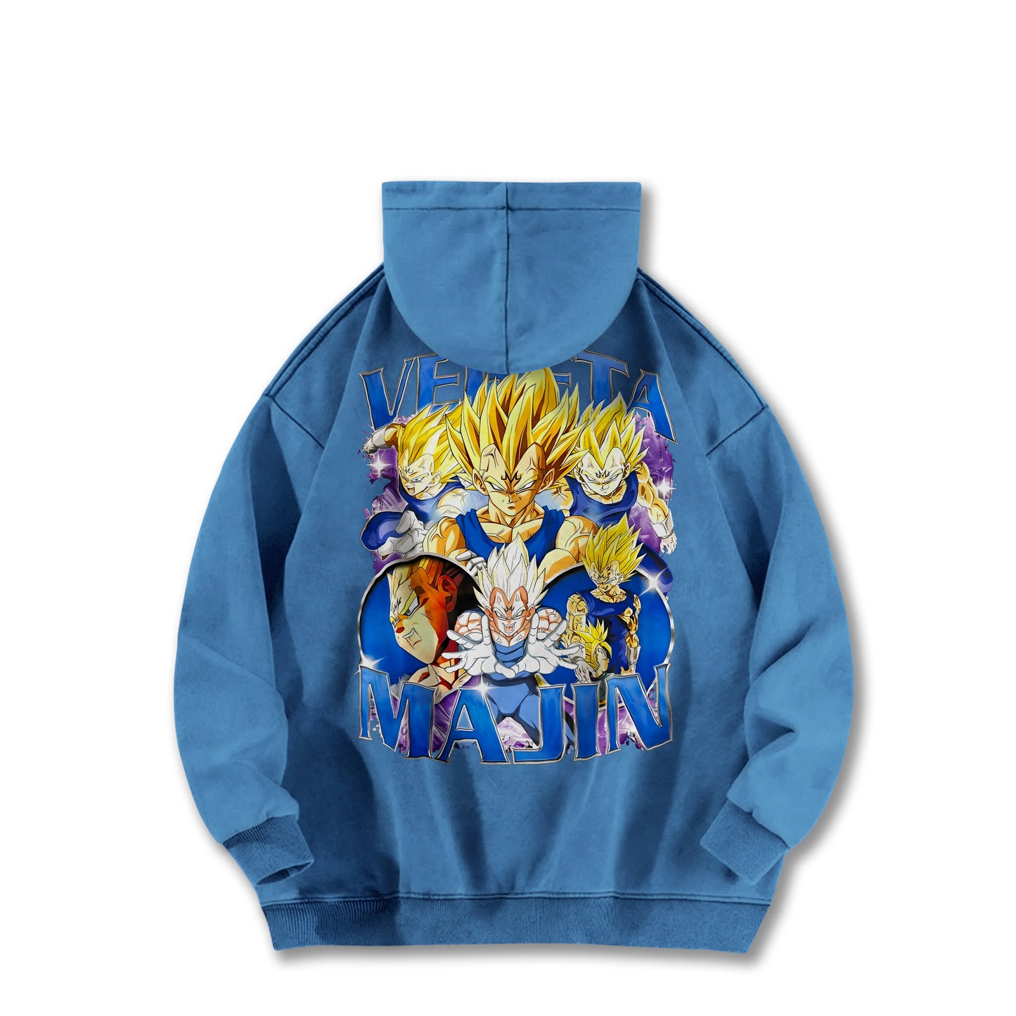 Saiyan Legacy Z Majin Vegeta Vintage Hoodie