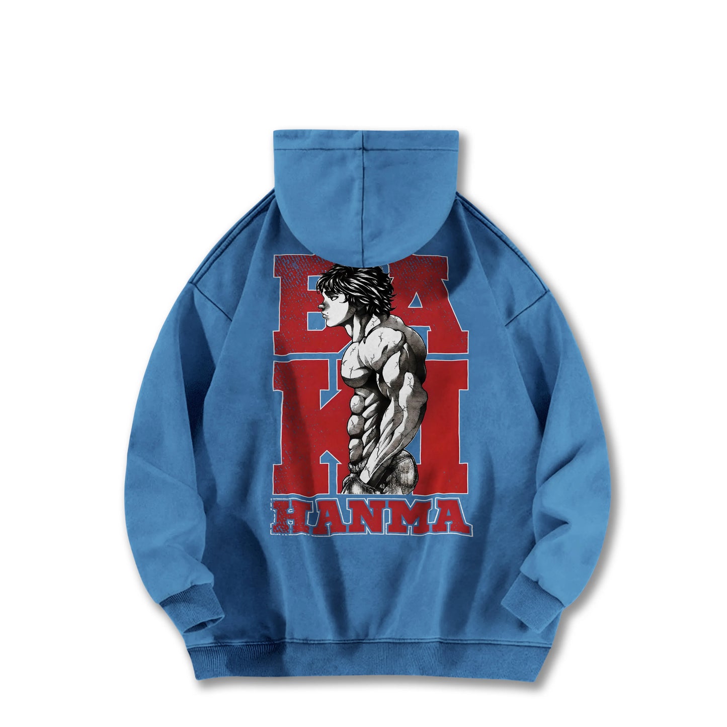 Ultimate Grappler Hanma V11 Vintage Hoodie