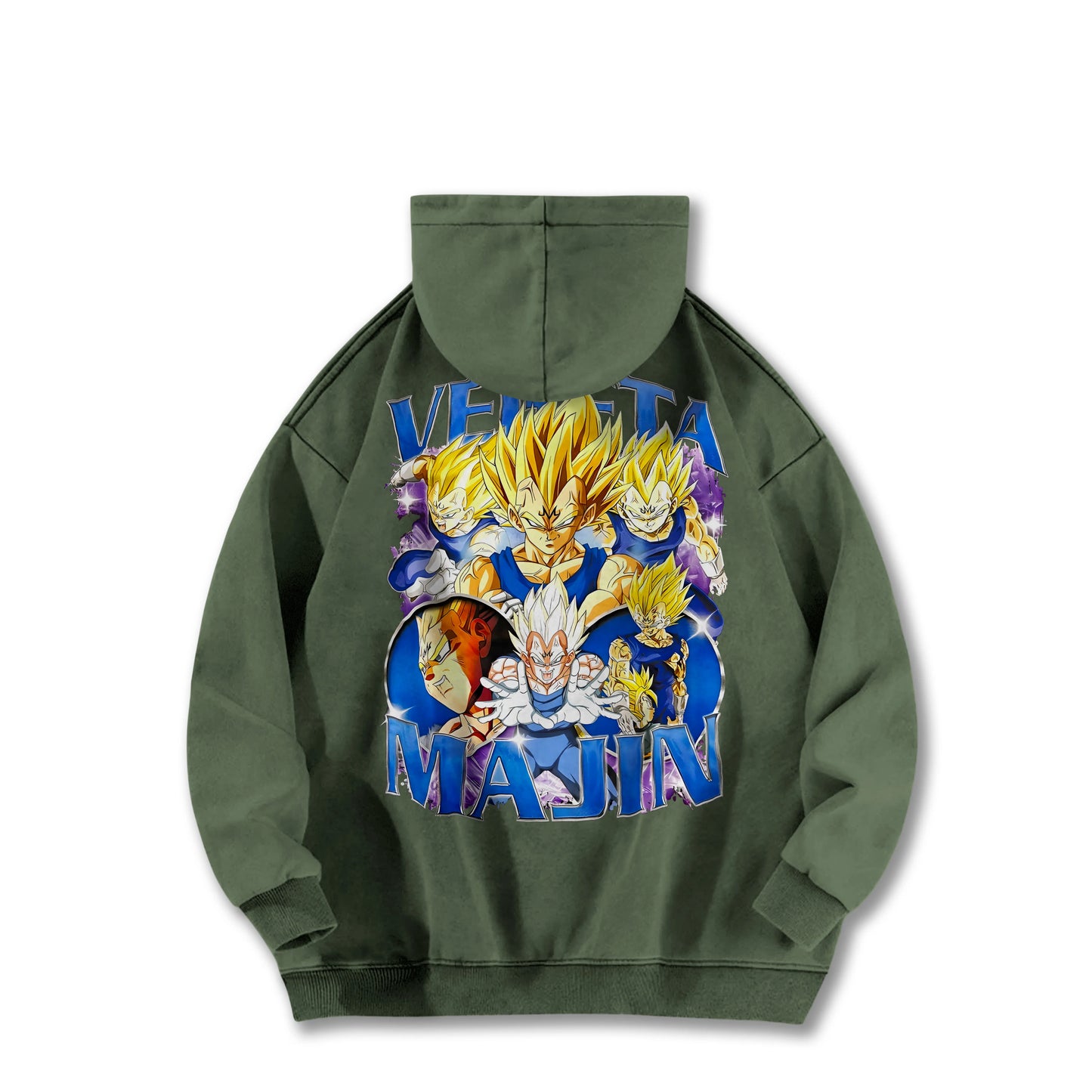 Saiyan Legacy Z Majin Vegeta Vintage Hoodie