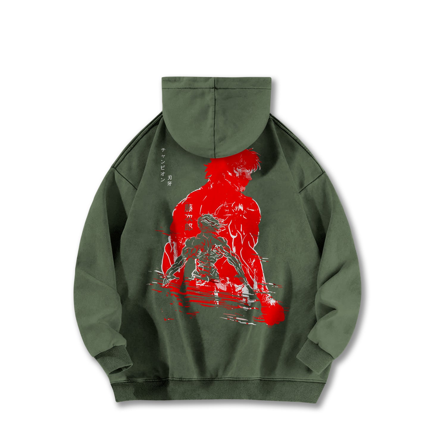 Ultimate Grappler Hanma V13 Vintage Hoodie