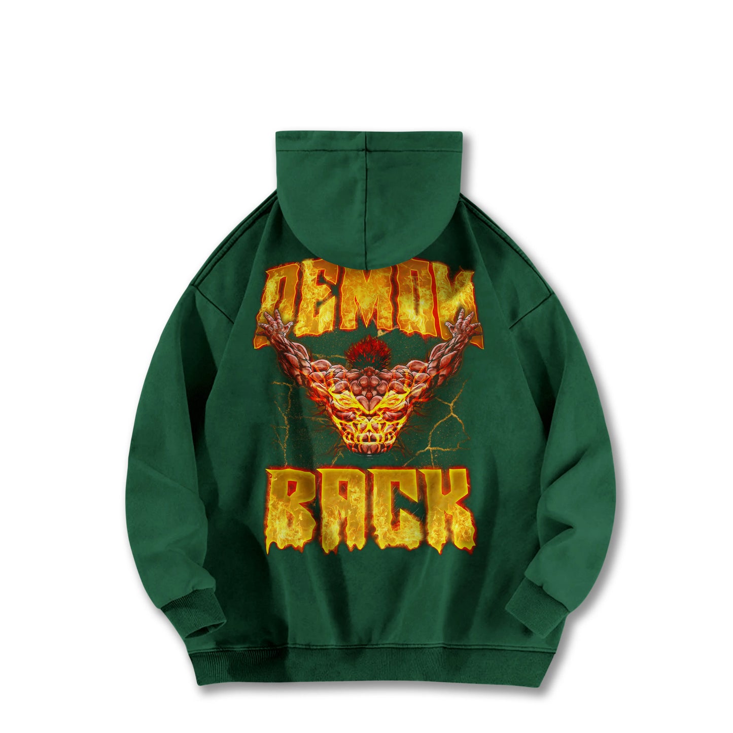 Ultimate Grappler - Yujiro Hanma's Demon Back Vintage Hoodie