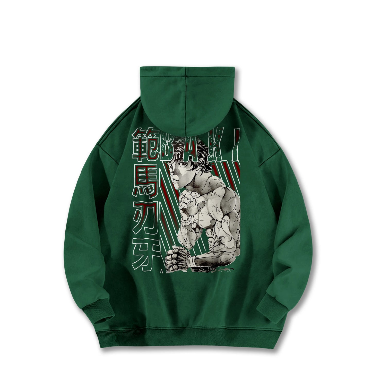 Ultimate Grappler Hanma V15 Vintage Hoodie