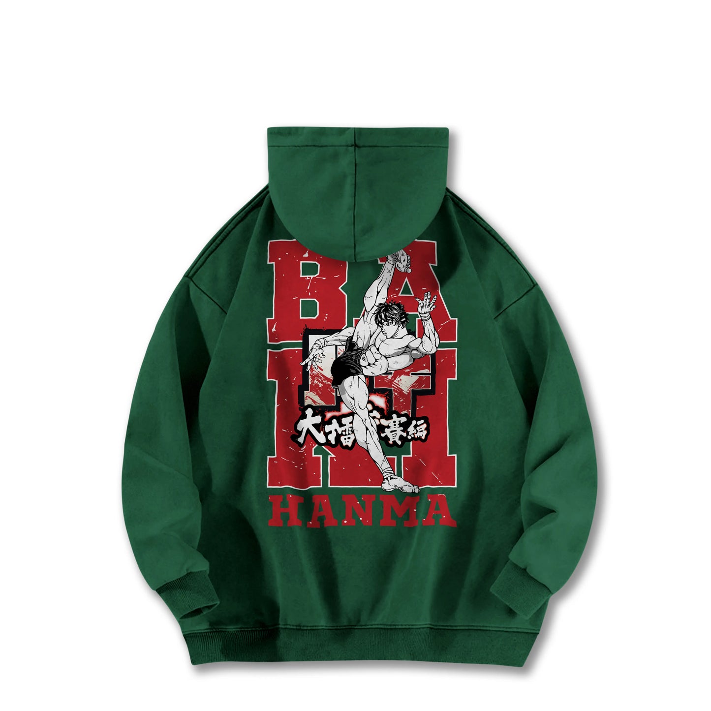 Ultimate Grappler Hanma V9 Vintage Hoodie
