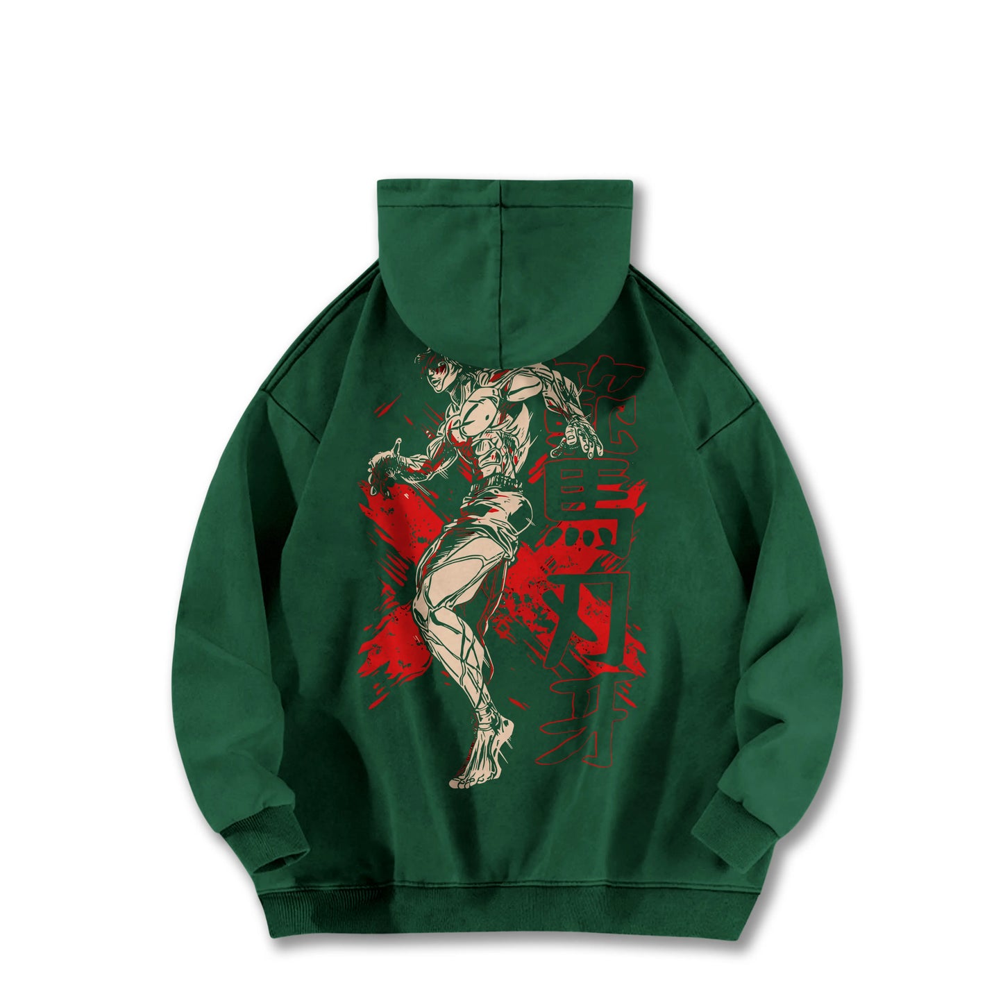 Ultimate Grappler Hanma V7 Vintage Hoodie