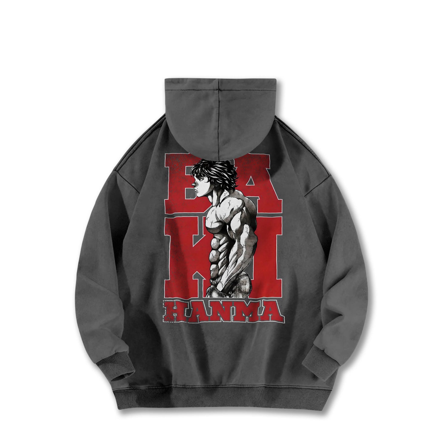 Ultimate Grappler Hanma V11 Vintage Hoodie
