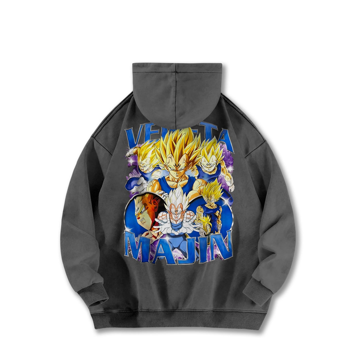 Saiyan Legacy Z Majin Vegeta Vintage Hoodie