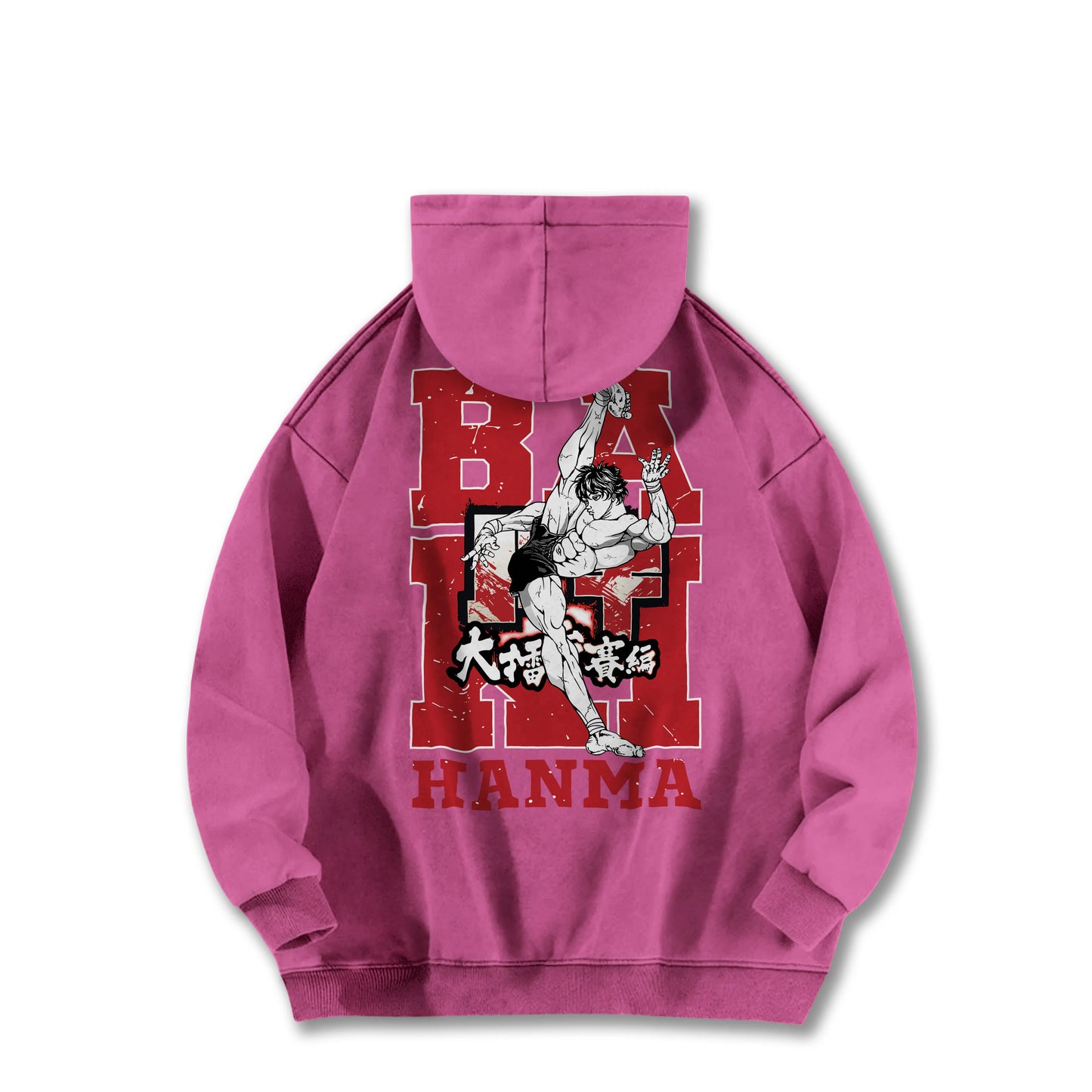 Ultimate Grappler Hanma V9 Vintage Hoodie