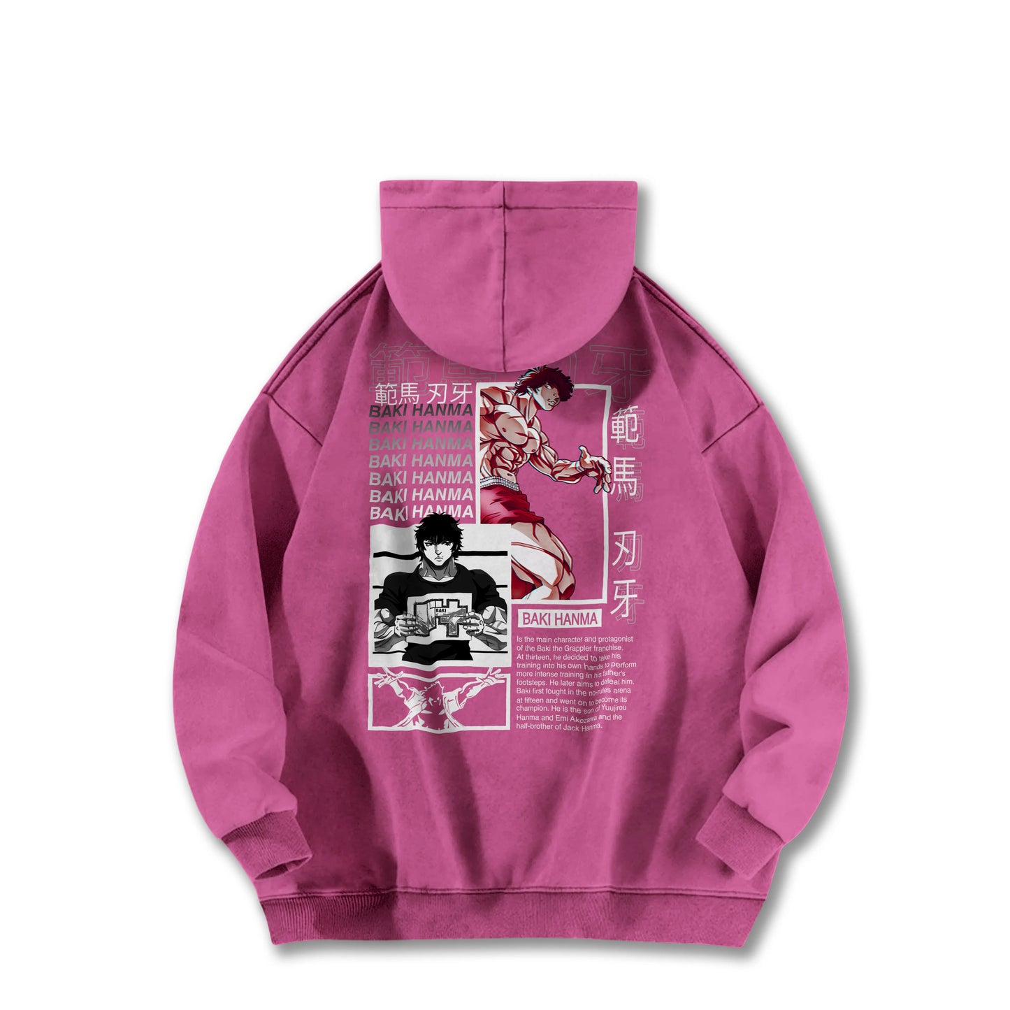 Ultimate Grappler Hanma V14 Vintage Hoodie