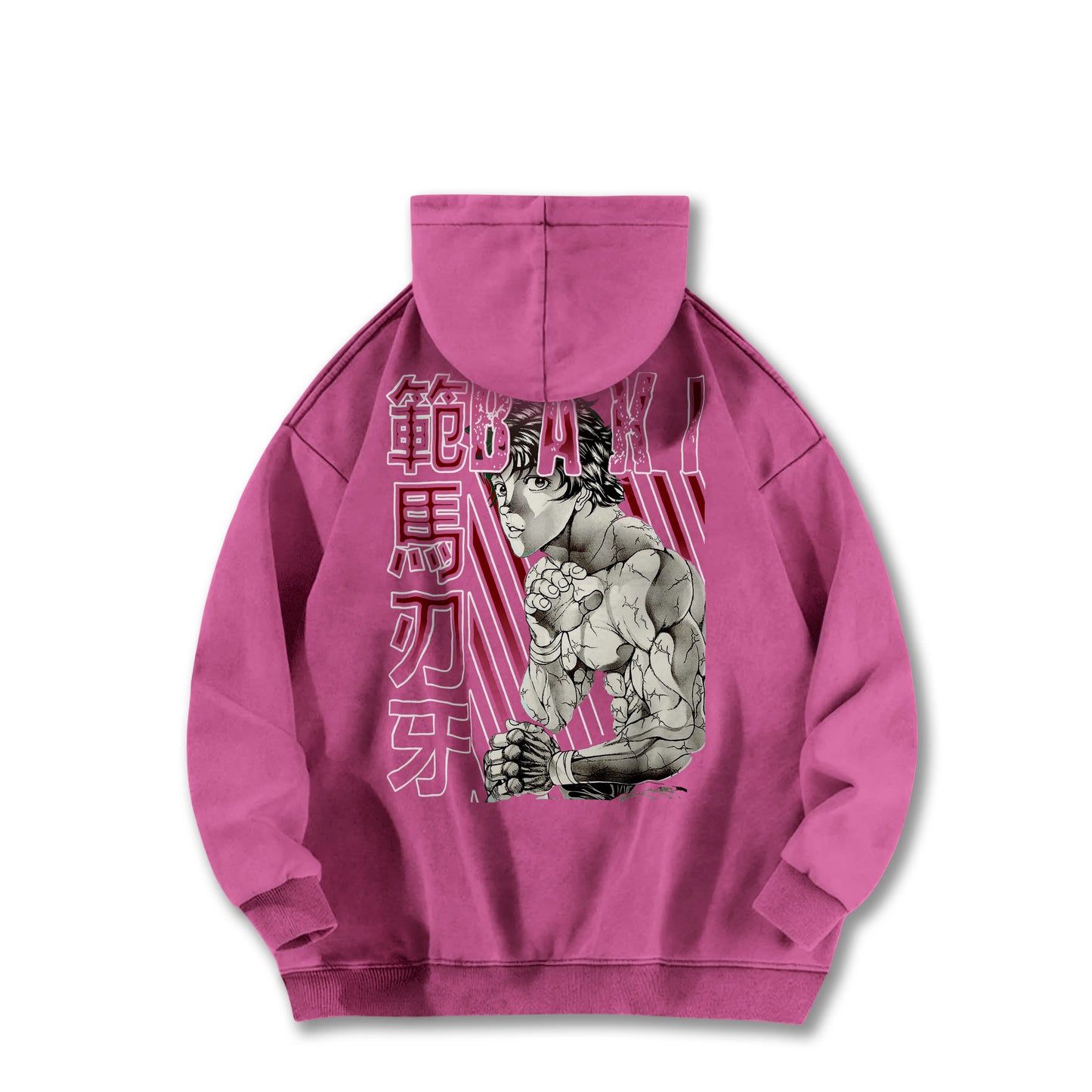 Ultimate Grappler Hanma V15 Vintage Hoodie