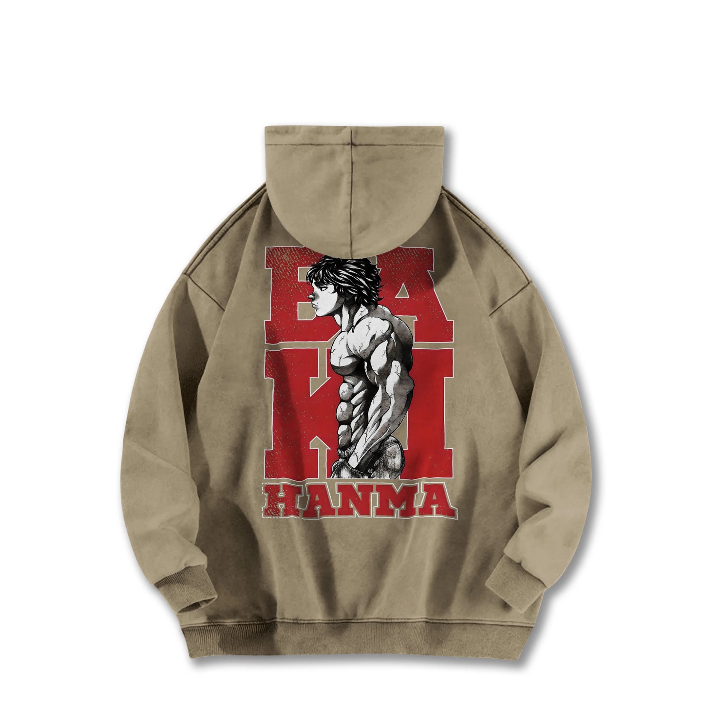 Ultimate Grappler Hanma V11 Vintage Hoodie