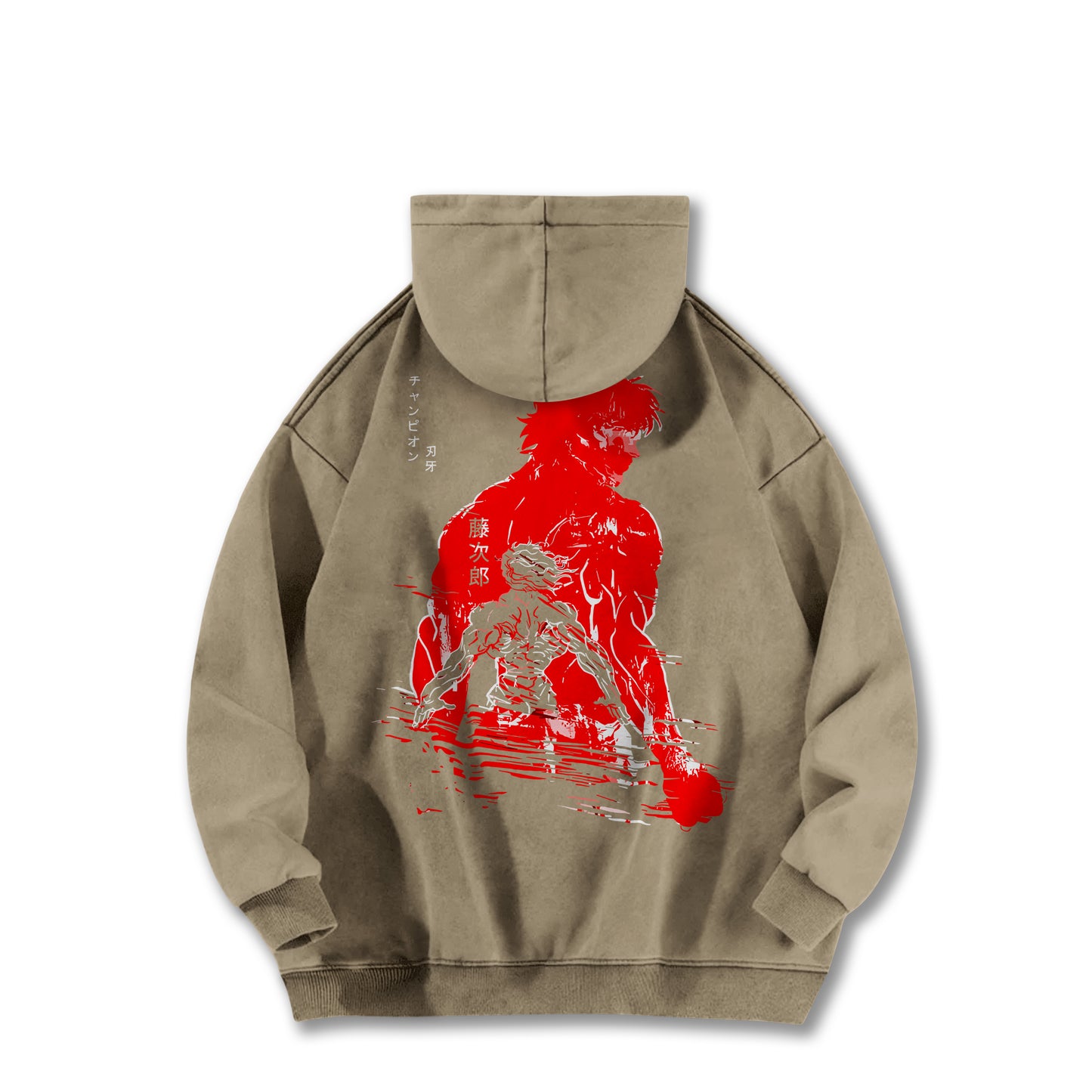 Ultimate Grappler Hanma V13 Vintage Hoodie