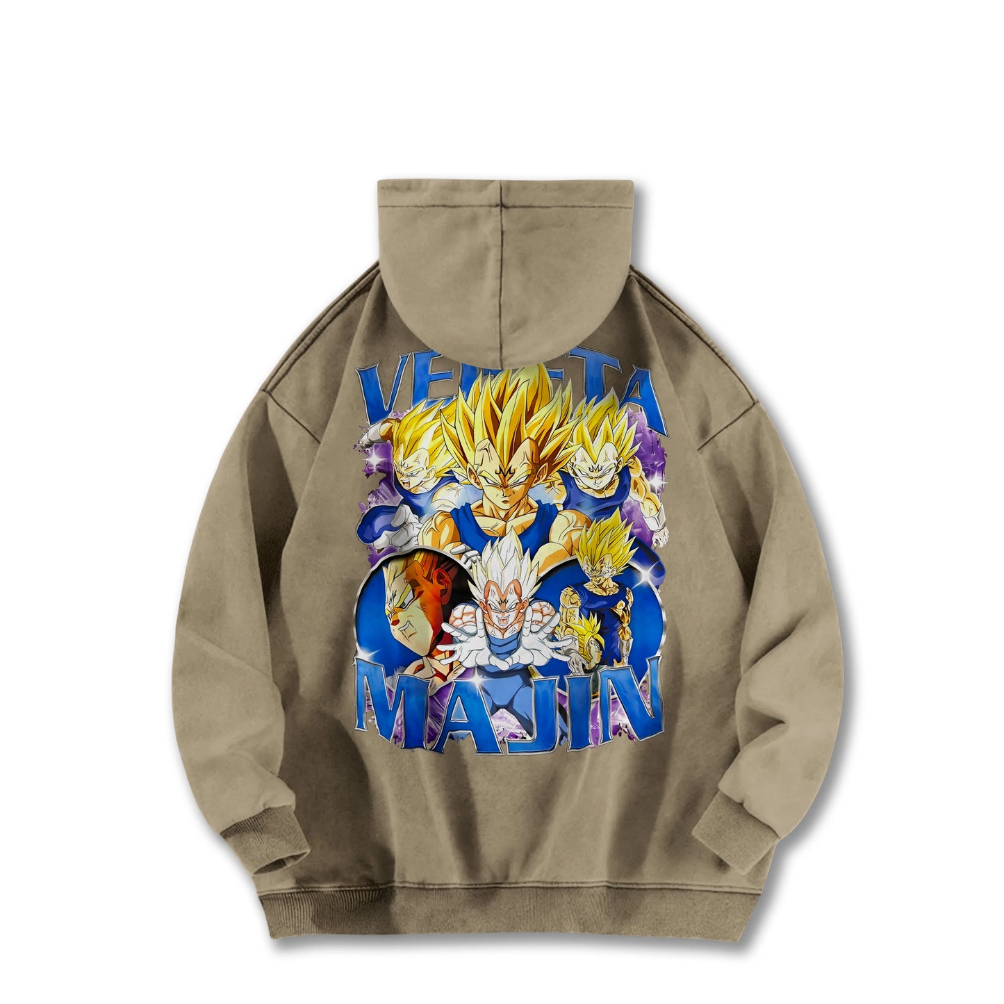 Saiyan Legacy Z Majin Vegeta Vintage Hoodie