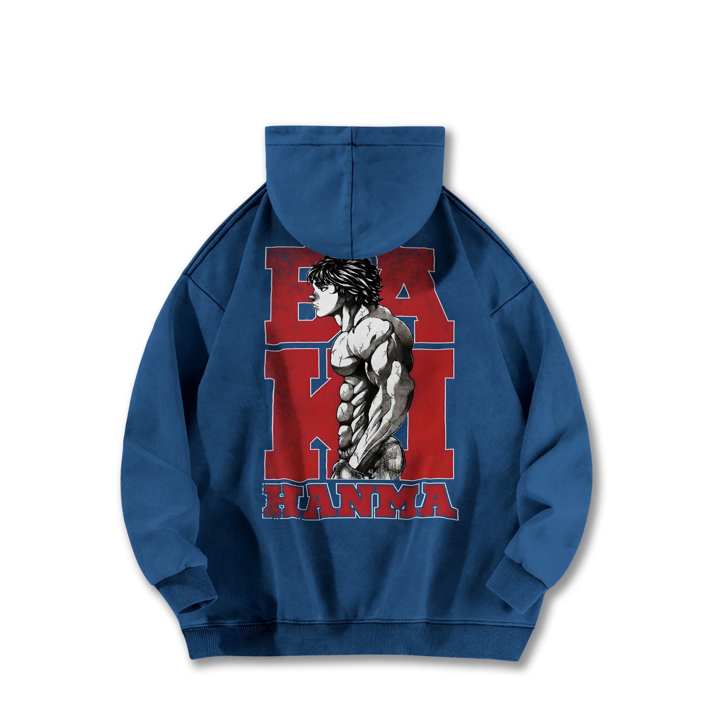 Ultimate Grappler Hanma V11 Vintage Hoodie