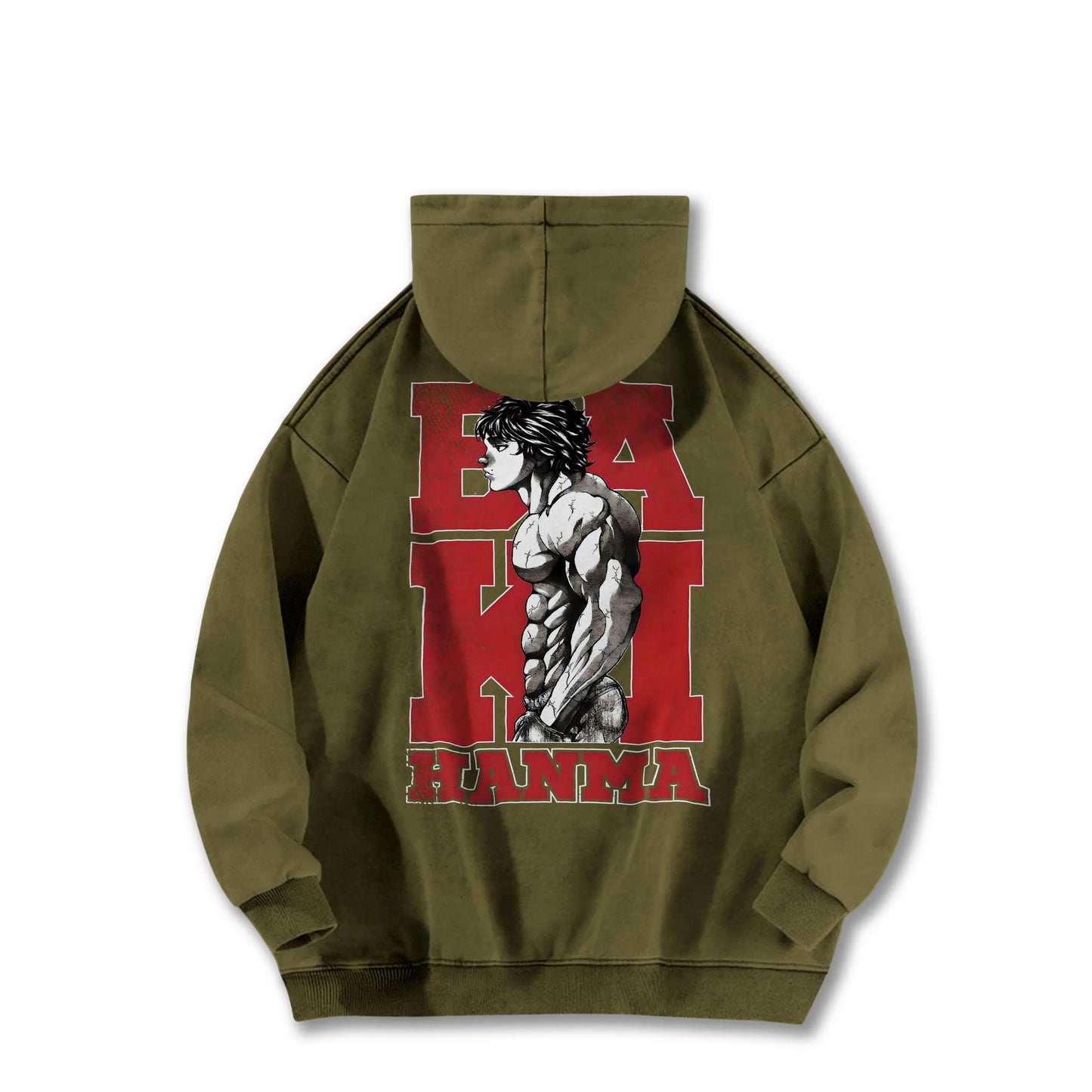 Ultimate Grappler Hanma V11 Vintage Hoodie
