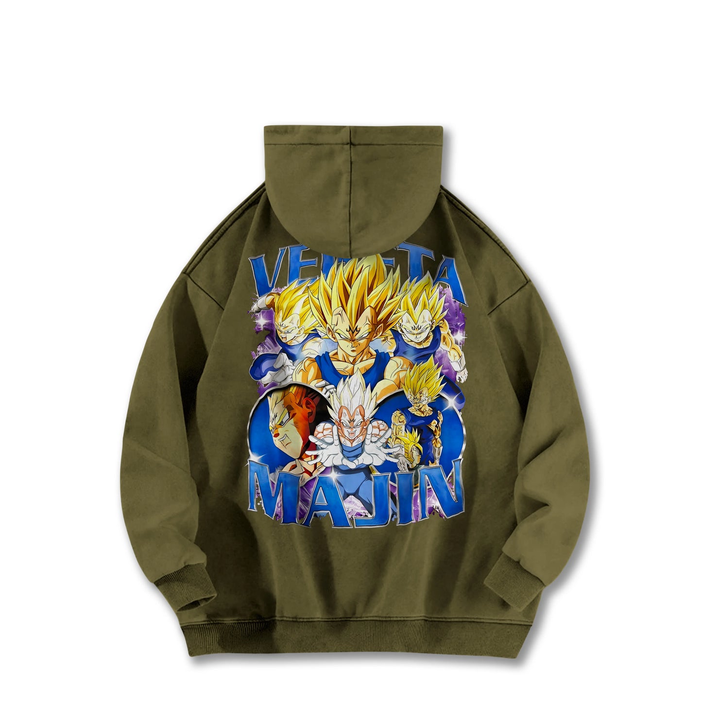 Saiyan Legacy Z Majin Vegeta Vintage Hoodie