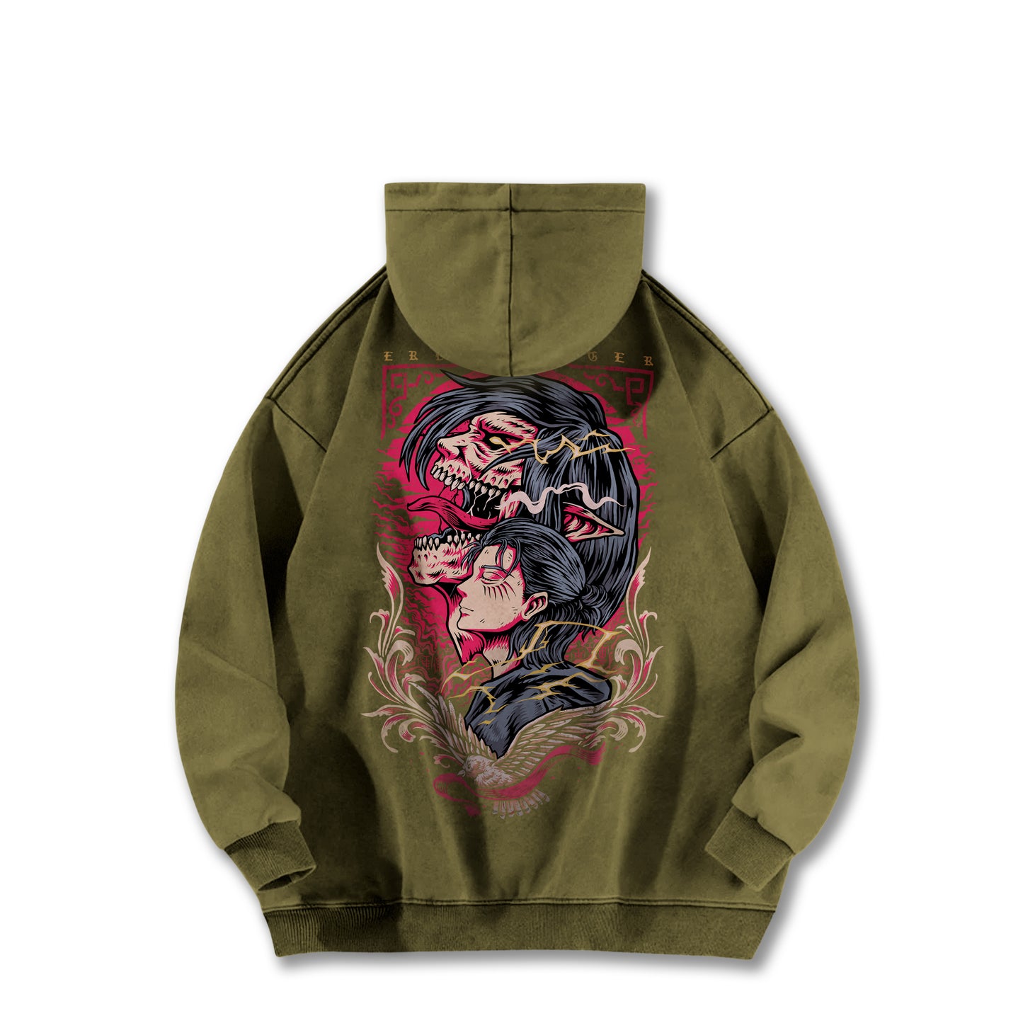 Attack on Titan Aufklärungstrupp Kapuzenpullover