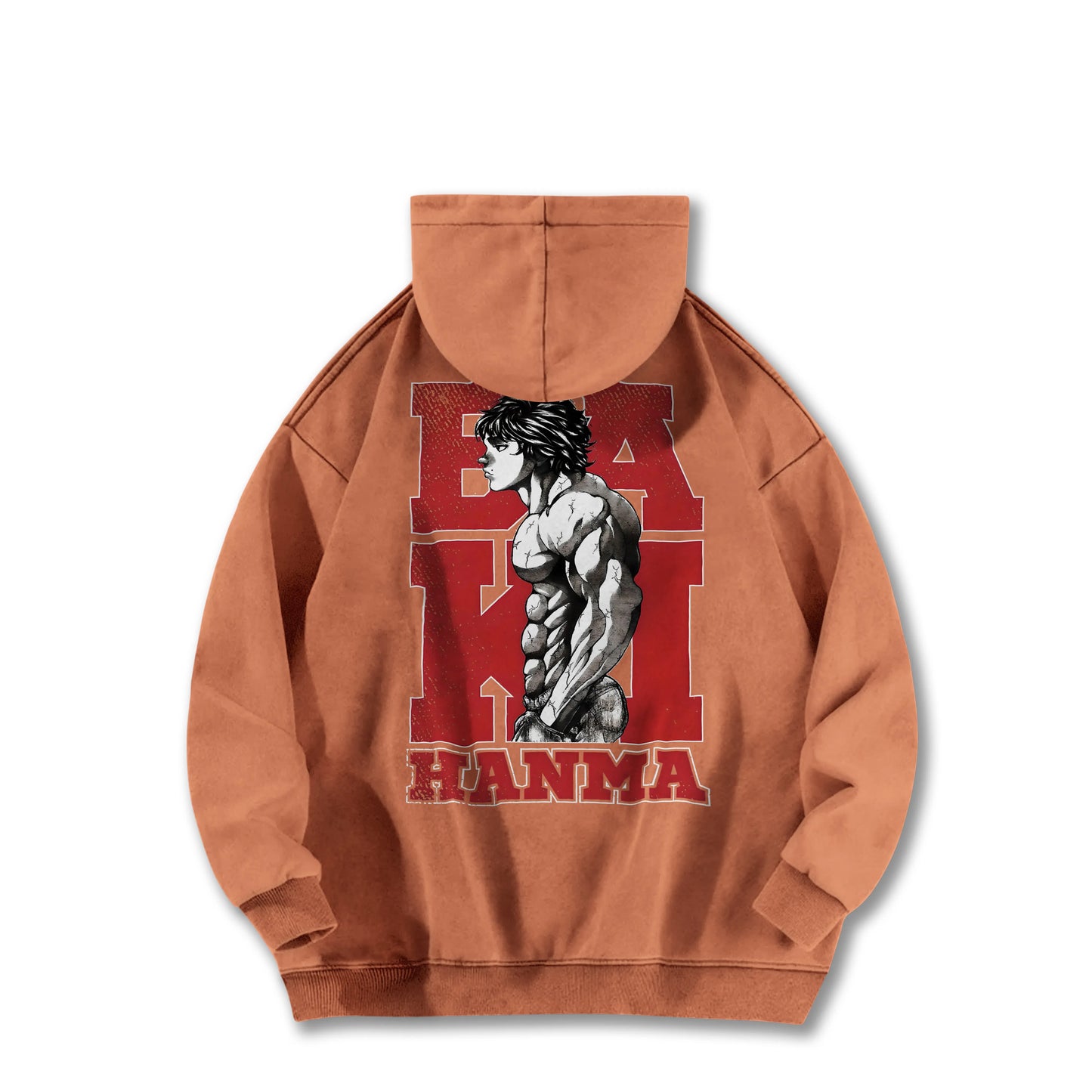 Ultimate Grappler Hanma V11 Vintage Hoodie