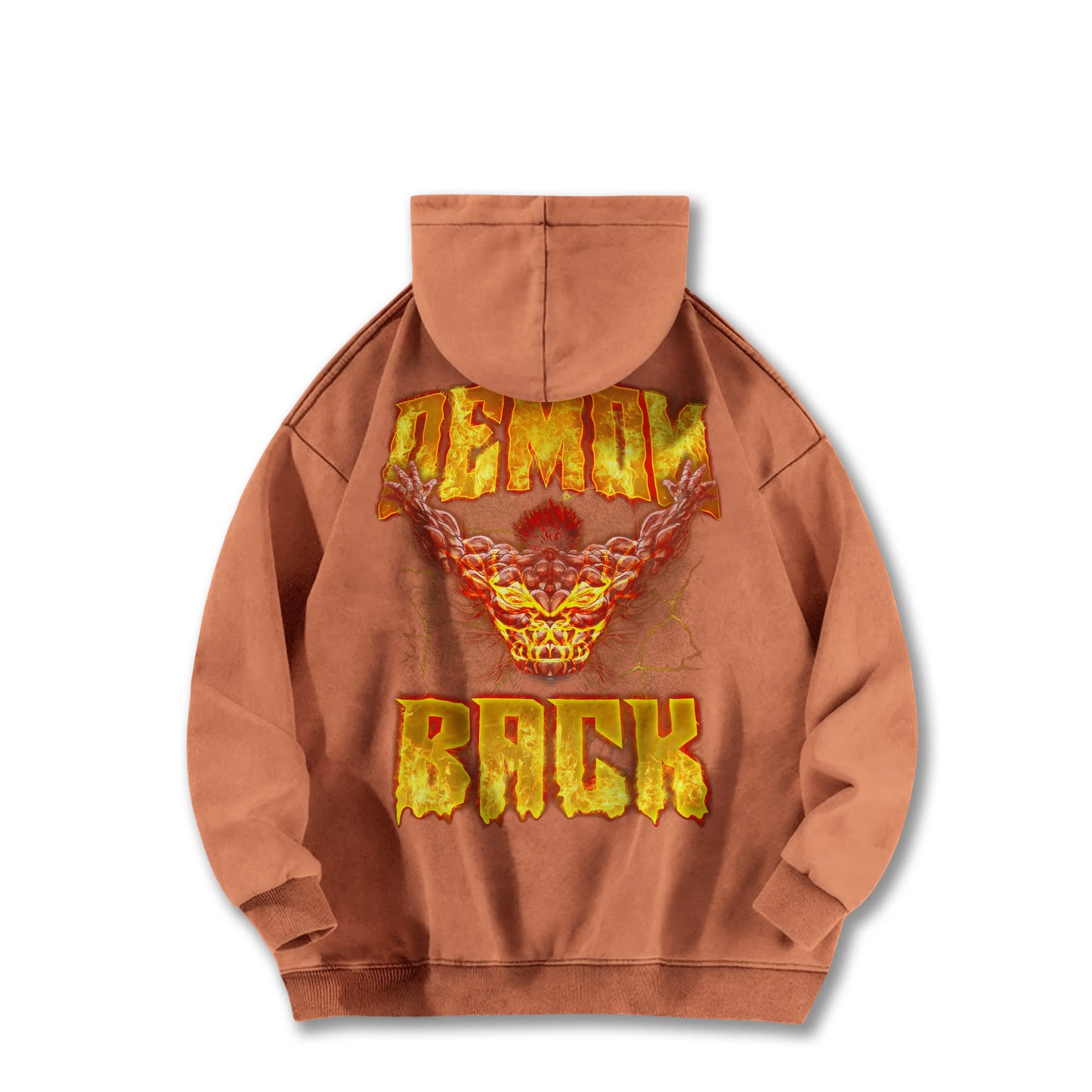 Ultimate Grappler - Yujiro Hanma's Demon Back Vintage Hoodie