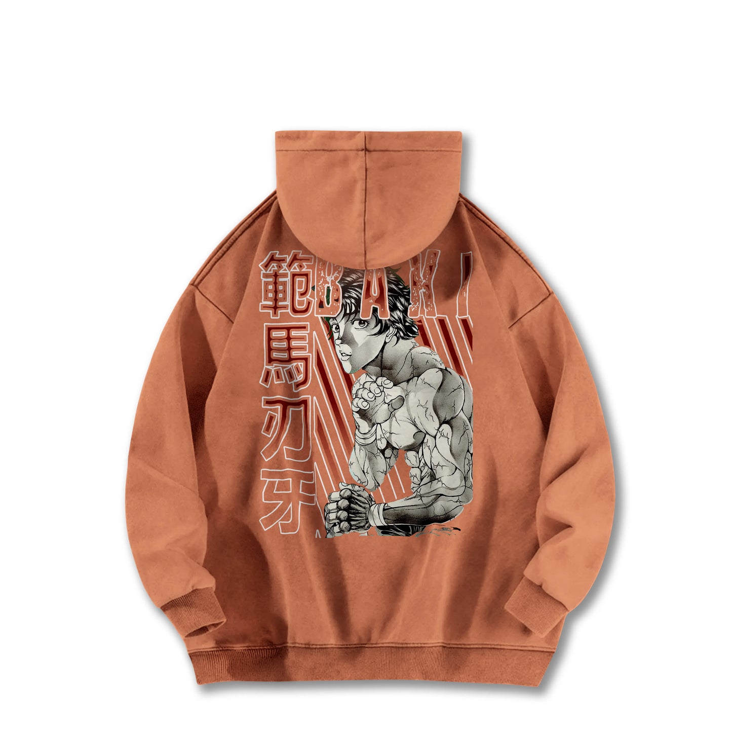 Ultimate Grappler Hanma V15 Vintage Hoodie