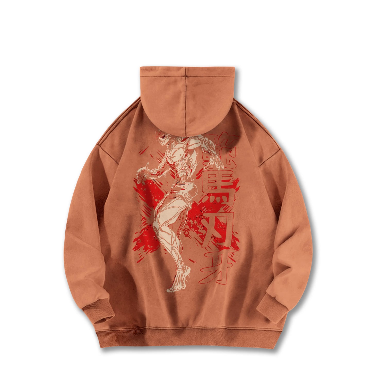 Ultimate Grappler Hanma V7 Vintage Hoodie