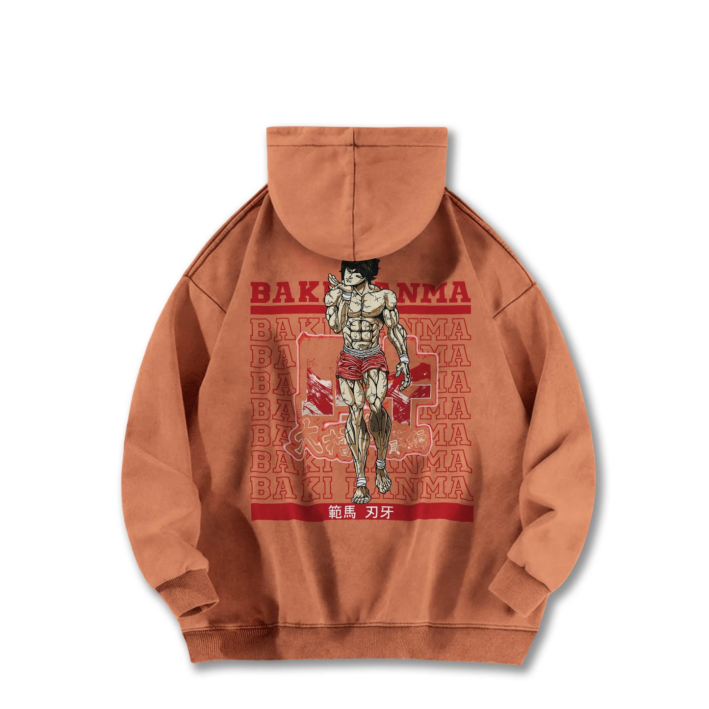 Ultimate Grappler Hanma V10 Vintage Hoodie
