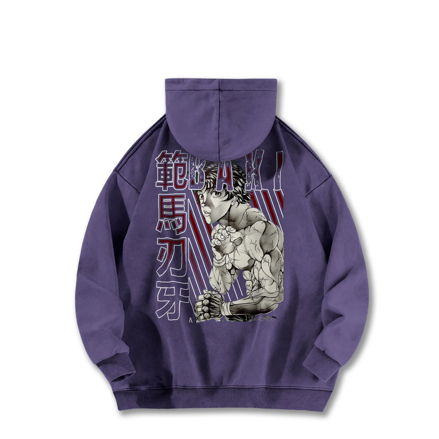 Ultimate Grappler Hanma V15 Vintage Hoodie