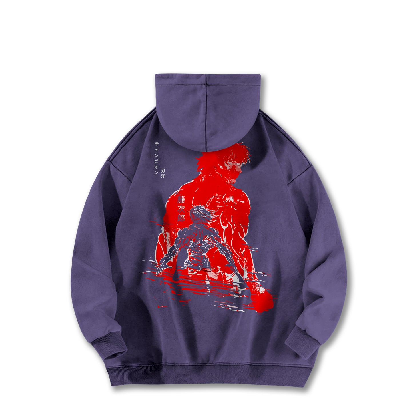 Ultimate Grappler Hanma V13 Vintage Hoodie