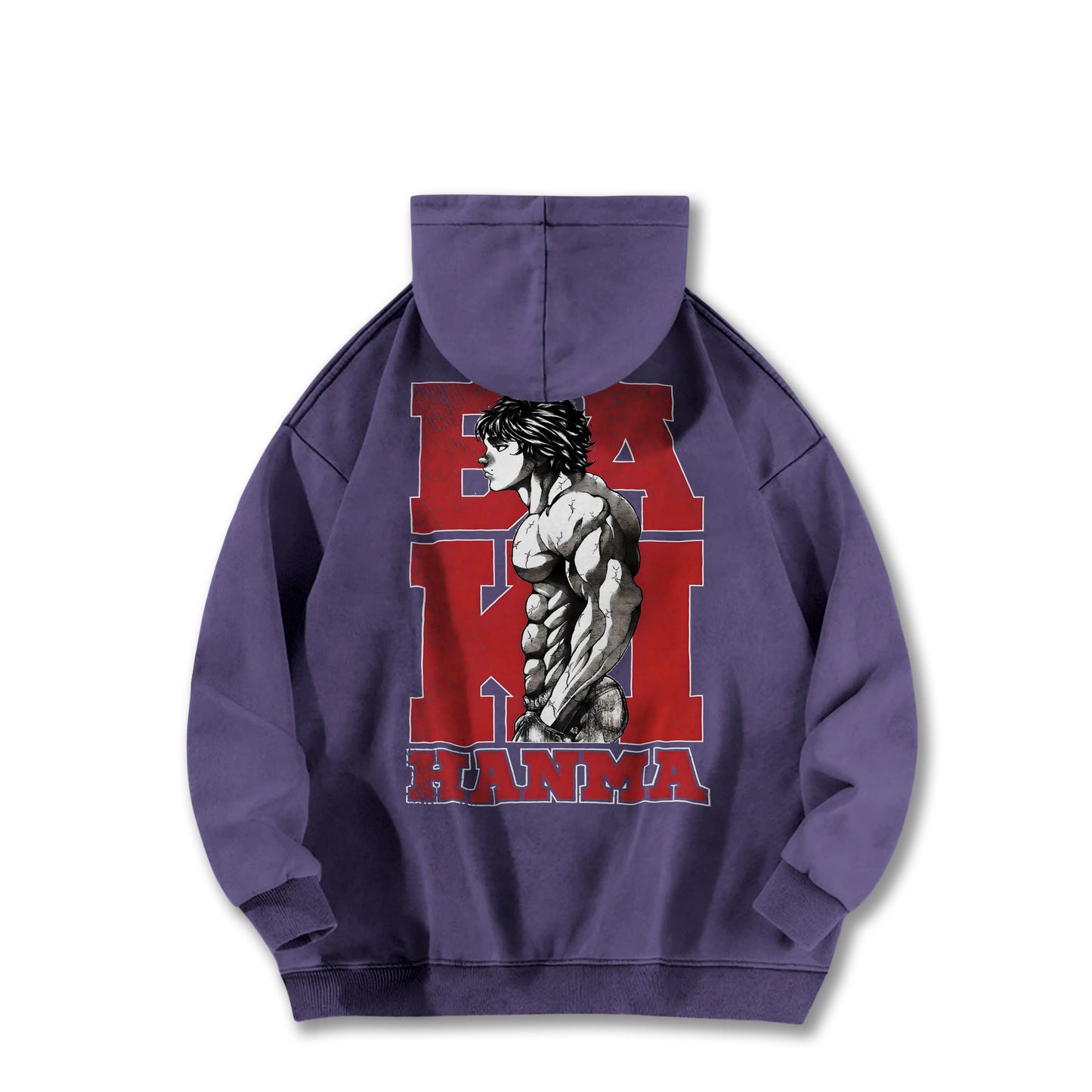 Ultimate Grappler Hanma V11 Vintage Hoodie