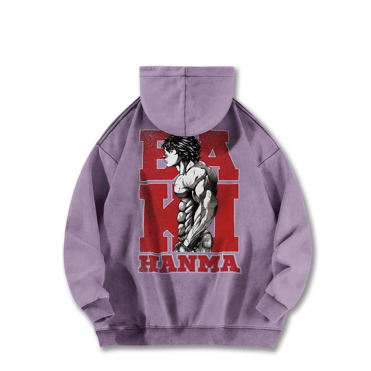 Ultimate Grappler Hanma V11 Vintage Hoodie