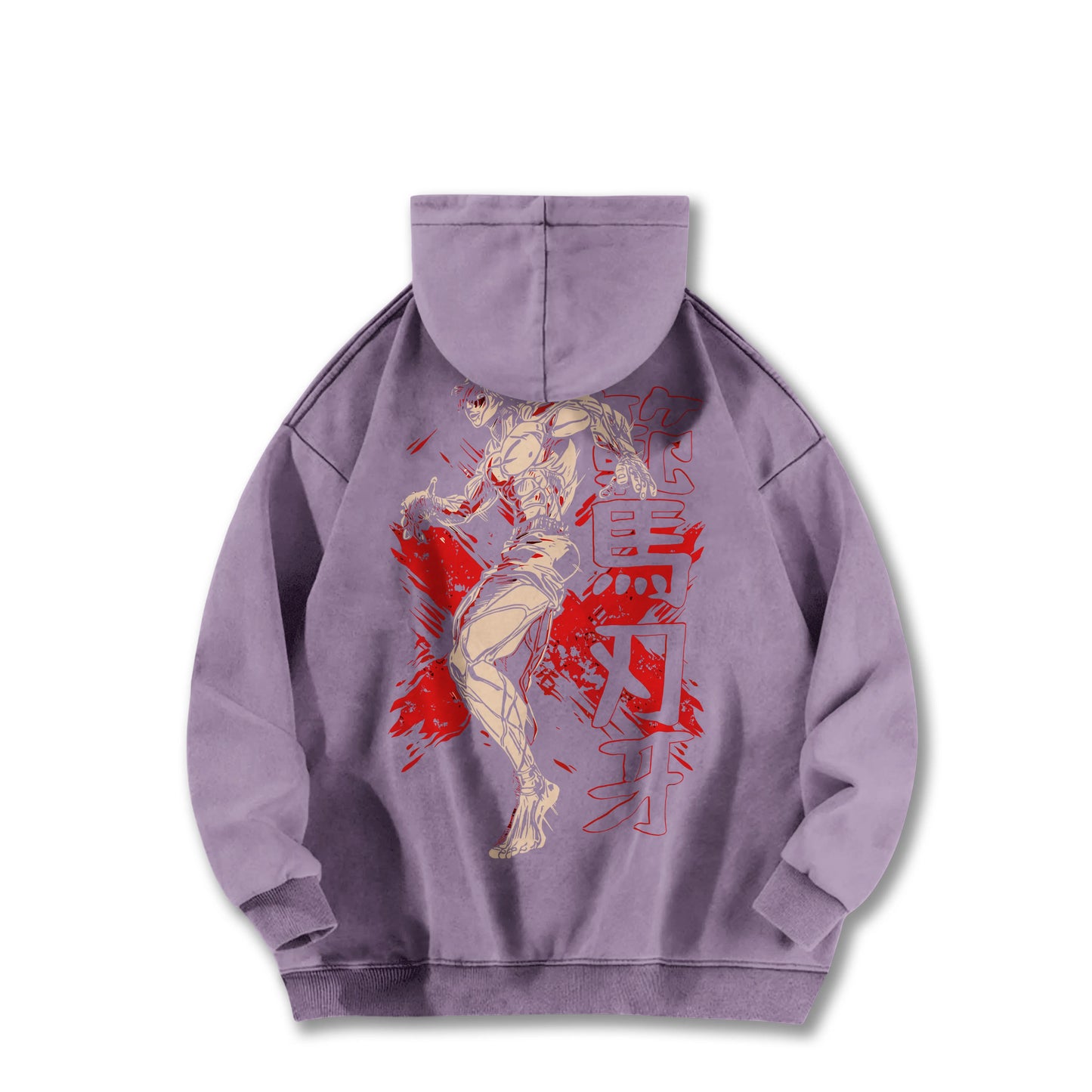 Ultimate Grappler Hanma V7 Vintage Hoodie